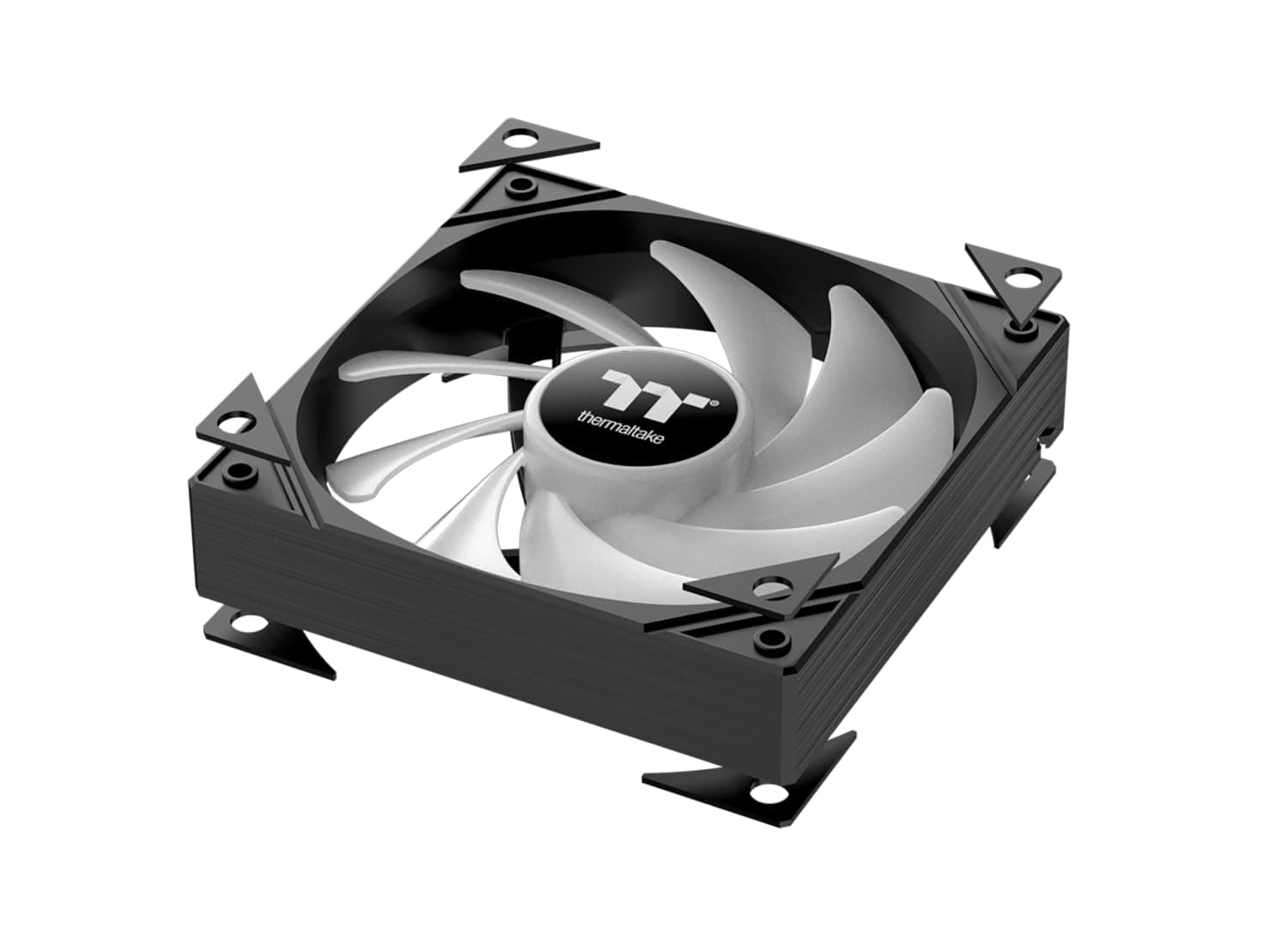 Thermaltake LA360-S ARGB Sync AIO Wasserkühlung 360mm – 2,4" Segment-LCD Display Wasserblock für CPU Temperatur und Auslastung, 3×120mm PWM ARGB Lüfter bis 2500 RPM, Intel/AMD (LGA1700/AM5), Schwarz Bild 7