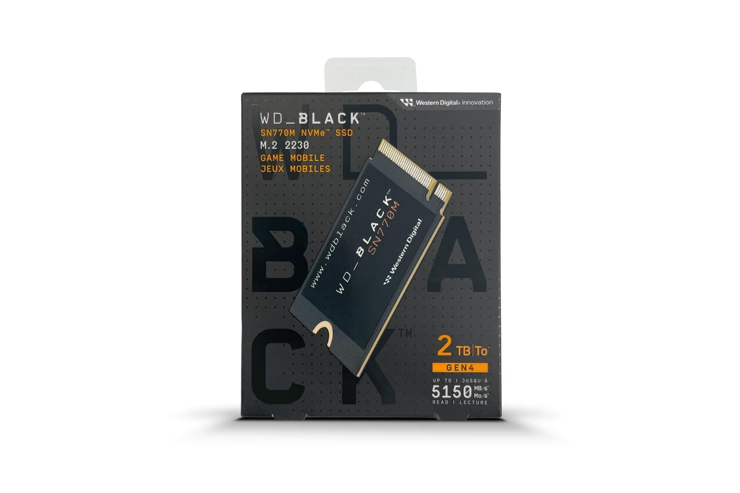ASUS ROG Ally SSD NVMe M.2 2230 2TB - SN770M - WD_Black Bild 7