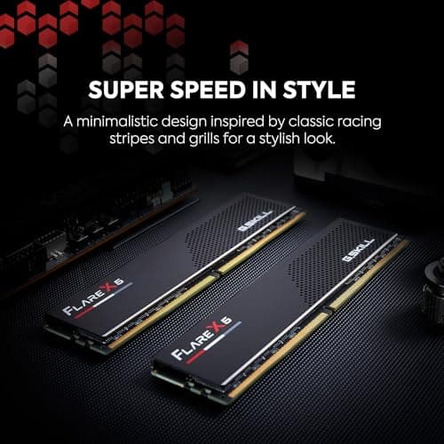 G.skill Flaxe X5 F5-6000j3040g32gx2-fx5 64gb 2x32gb Ddr5 6000mhz Ram One Size Bild 6
