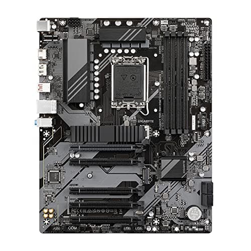 GIGABYTE B760 DS3H Mainboard - Unterstützt Intel Core Prozessoren der 14. Generation, 8+2+1 Phasen digitales VRM, bis zu 7600MHz DDR5 (OC), 2X PCIe 4.0 M.2, GbE LAN, USB 3.2 Gen 2x2 Bild 3