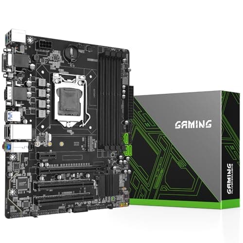 SHANGZHAOYUAN B85M PRO Mainboard Kompatibel mit Intel LGA 1150 Core i7/i5/i3/Pentium/Celeron/E3 (4*DDR3 Max 32GB, VGA/DVI/HDMI-kompatibel, PCIe 3.0 x16, SATA 3.0, Gigabit LAN) M-ATX Gaming Motherboard Bild 2