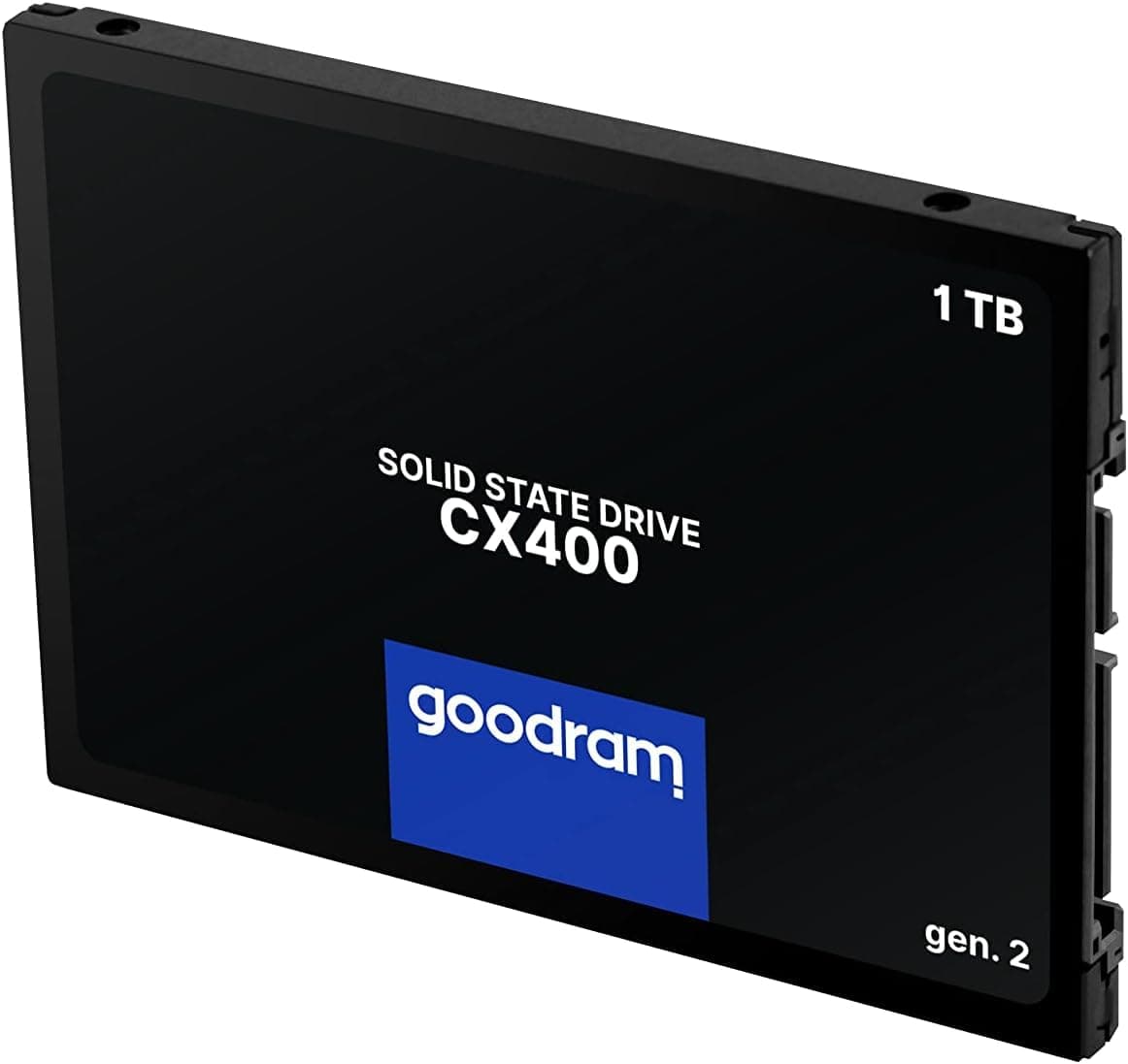 goodram SSD 1TB CX400 Gen.2 1024GB Solid State Drive SSD mit SATA III Interface 3D TLC NAND Flash Speicherchips 2,5 Zoll zur Beschleunigung Ihres PCs bis zu 10 Mal Schwarz 1024 GB 1 TB Bild 5