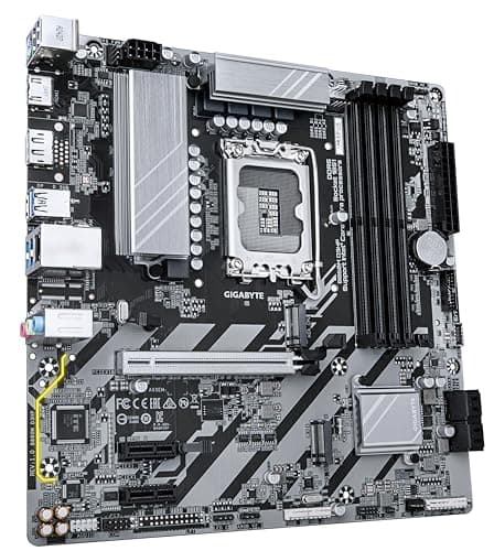 GIGABYTE B860M D3HP Mainboard - Intel Core Ultra CPUs, 4+1+2+1 Phasen VRM, bis zu 9066MHz DDR5, 2xPCIe 4.0 M.2, GbE LAN, USB 3.2 Gen 1 Bild 6