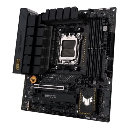 ASUS TUF Gaming B850M-PLUS Mainboard Sockel AMD AM5 (AMD B850, mATX, DDR5 Speicher, PCIe 5.0, 2X PCIe 4.0 M.2, Aura Sync) Bild 4