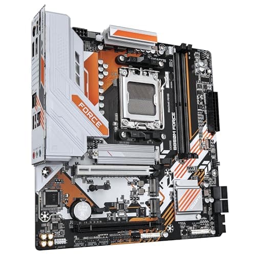GIGABYTE B850M Force Mainboard – Unterstützt AMD Ryzen 9000 Serie Prozessoren, 8+2+2 Phasen Digital-VRM, bis zu 9600 MHz DDR5 (OC), 1 x PCIe 5.0 M.2 + 2 x PCIe 4.0 M.2, 2.5 GbE LAN, USB 3.2 Gen 2 Bild 6