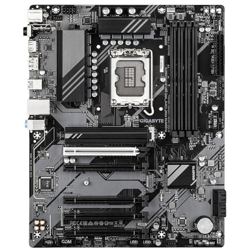 GIGABYTE B760 DS3H WIFI6E GEN5 Mainboard – Unterstützt Intel Core Prozessoren der 14. Generation, 8+2+1 Phasen Digital-VRM, bis zu 5600 MHz DDR5, 2xPCIe 4.0 M.2, Wi-Fi 6E, 1 GbE LAN, USB 3.2 Gen 2x2 Bild 4