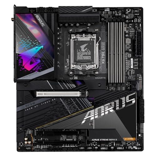 GIGABYTE X670E AORUS Xtreme Mainboard - Unterstützt AMD 9000 Series CPUs, 18+2+2 Phases Digital VRM, up to 8000MHz DDR5 (OC), 4xPCIe 5.0 M.2, Wi-Fi 6E, 10GbE LAN, USB 3.2 Gen 2x2 Bild 4