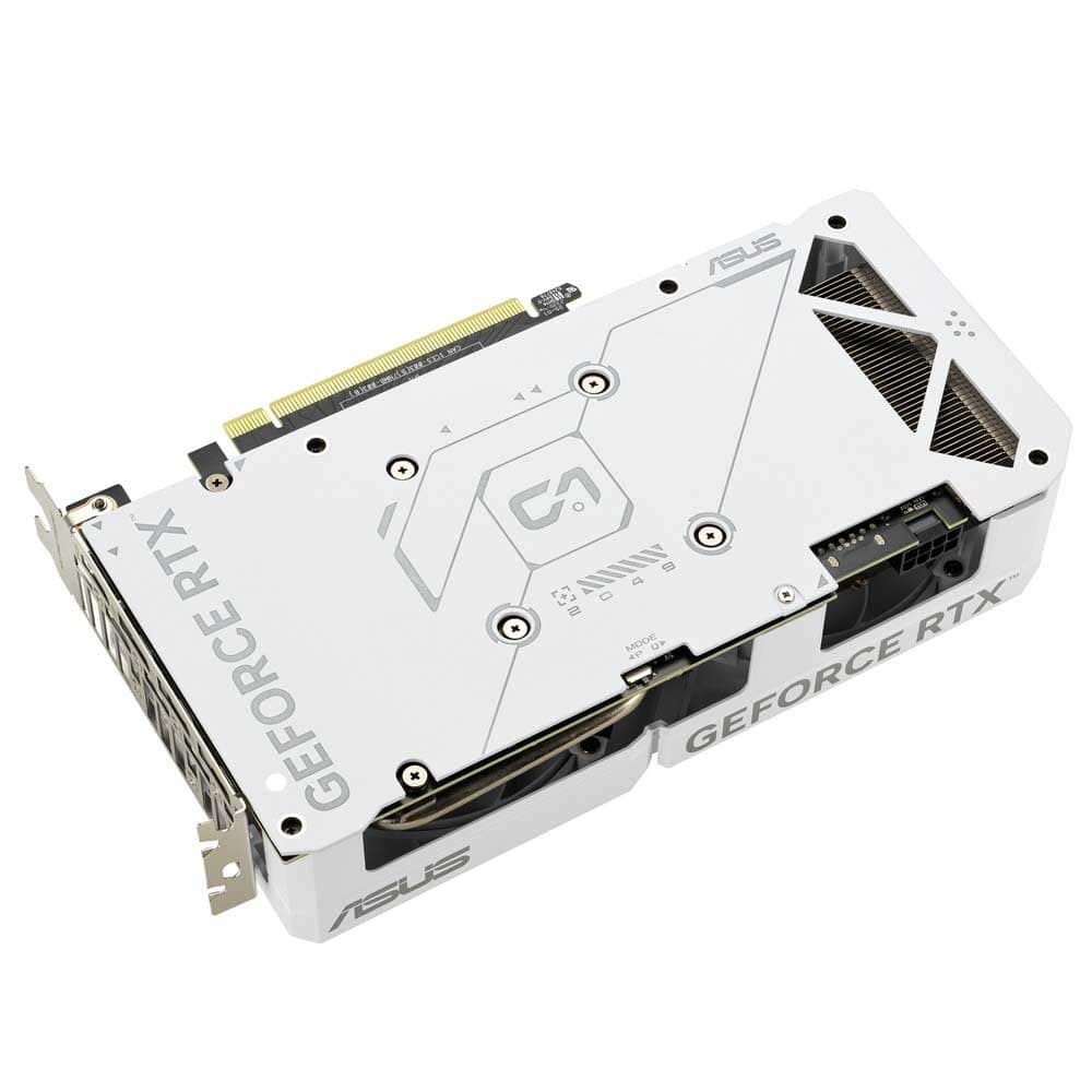 ASUS Dual GeForce RTX 4060 EVO White OC Edition 8GB GDDR6 Gaming Grafikkarte weiß (Nvidia GeForce RTX4060 DLSS3, 246 AI Tops, PCIe 4.0, 1x HDMI 2.1a, 3X DisplayPort 1.4a, DUAL-RTX4060-O8G-EVO-WHITE) Bild 5