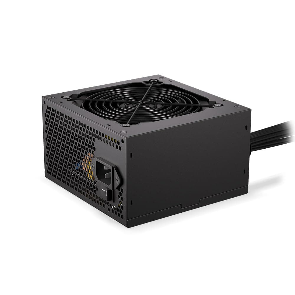 ENDORFY Elementum E5 550 Watt ATX PC Netzteiltzteil, 80 Plus®-Zertifiziert, Komplett Schwarze Verkabelung, 3 Jahre Garantie, EY7A001