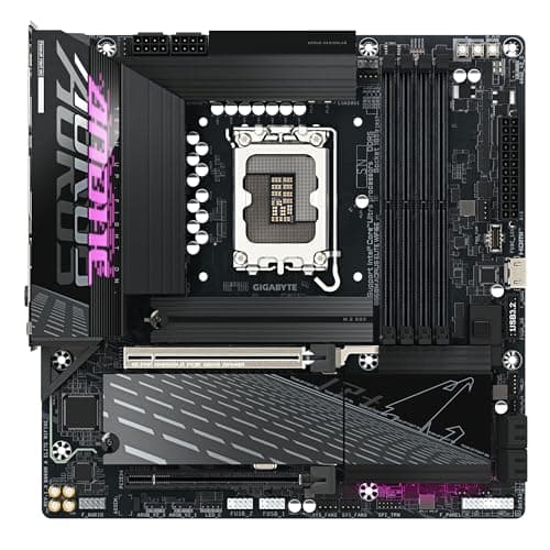 GIGABYTE B860M AORUS Elite WIFI6E Mainboard - Intel Core Ultra CPUs, 12+1+2+1 Phasen VRM, bis zu 9200MHz DDR5, 1xPCIe 5.0 + 2xPCIe 4.0 M.2, 2,5 GbE LAN, WiFi 6E, Thunderbolt Bild 4