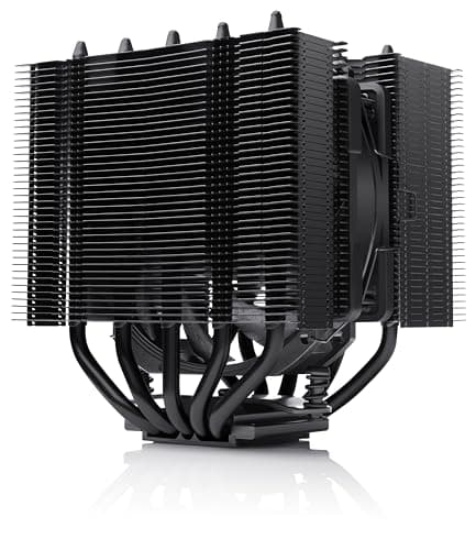 Noctua NH-D12L chromax.black, Low-Profile Dual-Tower CPU Kühler (120mm, Schwarz)