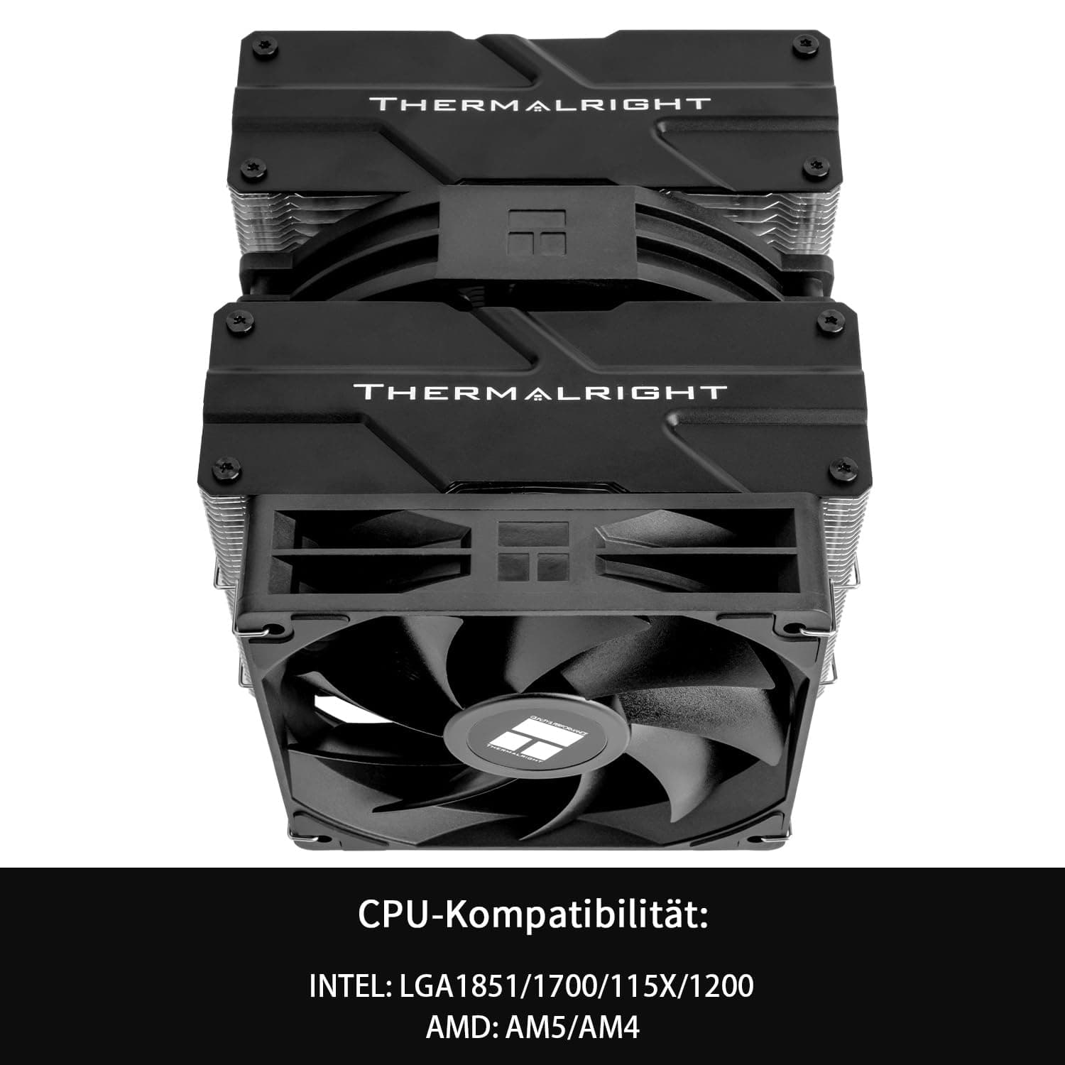 TR Peerless Assassin 140 SE CPU-Kühlung, 6x6mm Wärmeleiter-Kühler, Doppel-Tower- und Doppel-Lüfter-Kühler für Intel LGA1700/1851/115x, AM4/AM5 Bild 5