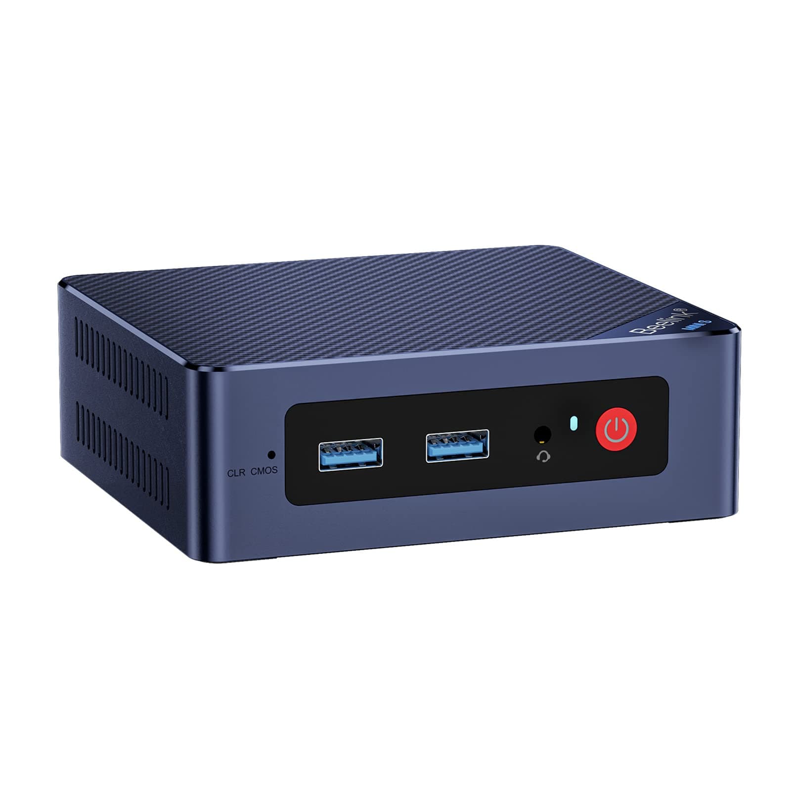 Beelink Mini PC MINI S13, Intel Twin Lake-N150 Processor (bis zu 3.60GHz) Mini Computer 12GB LPDDR5 500GB SSD Office Mini Desktop PC Windows 11 Home, 4K Dual HDMI/WiFi 6/BT5.2/RJ45 2.5G MINI S13/N150/12G/512G
