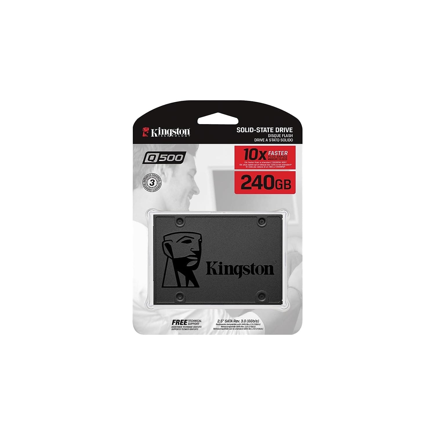 Kingston 240 GB Q500 SATA3 2,5 SSD Bild 7