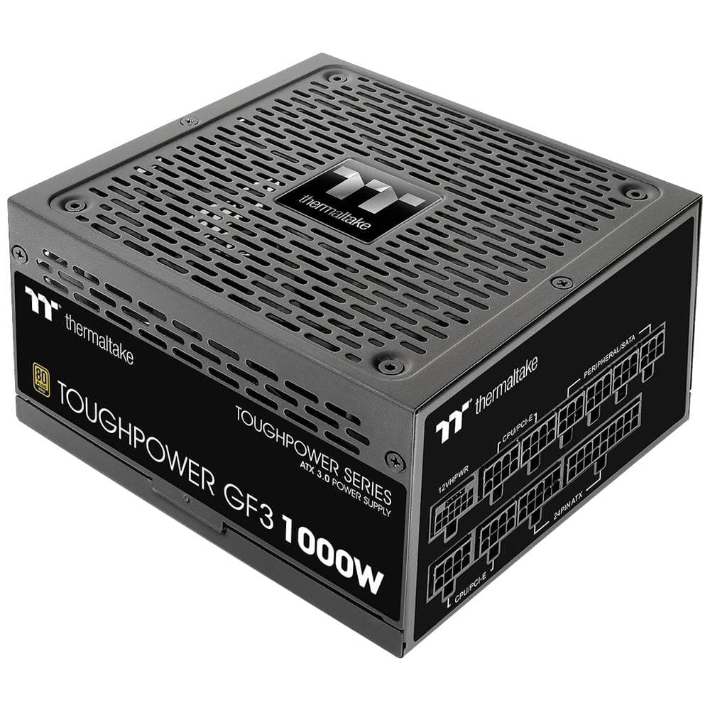 Thermaltake Toughpower GF3 1000W | ATX 3.0 | PCIe Gen 5 Ready | Smart Zero Fan | 80 Gold Platinum | Fully Modular Bild 2