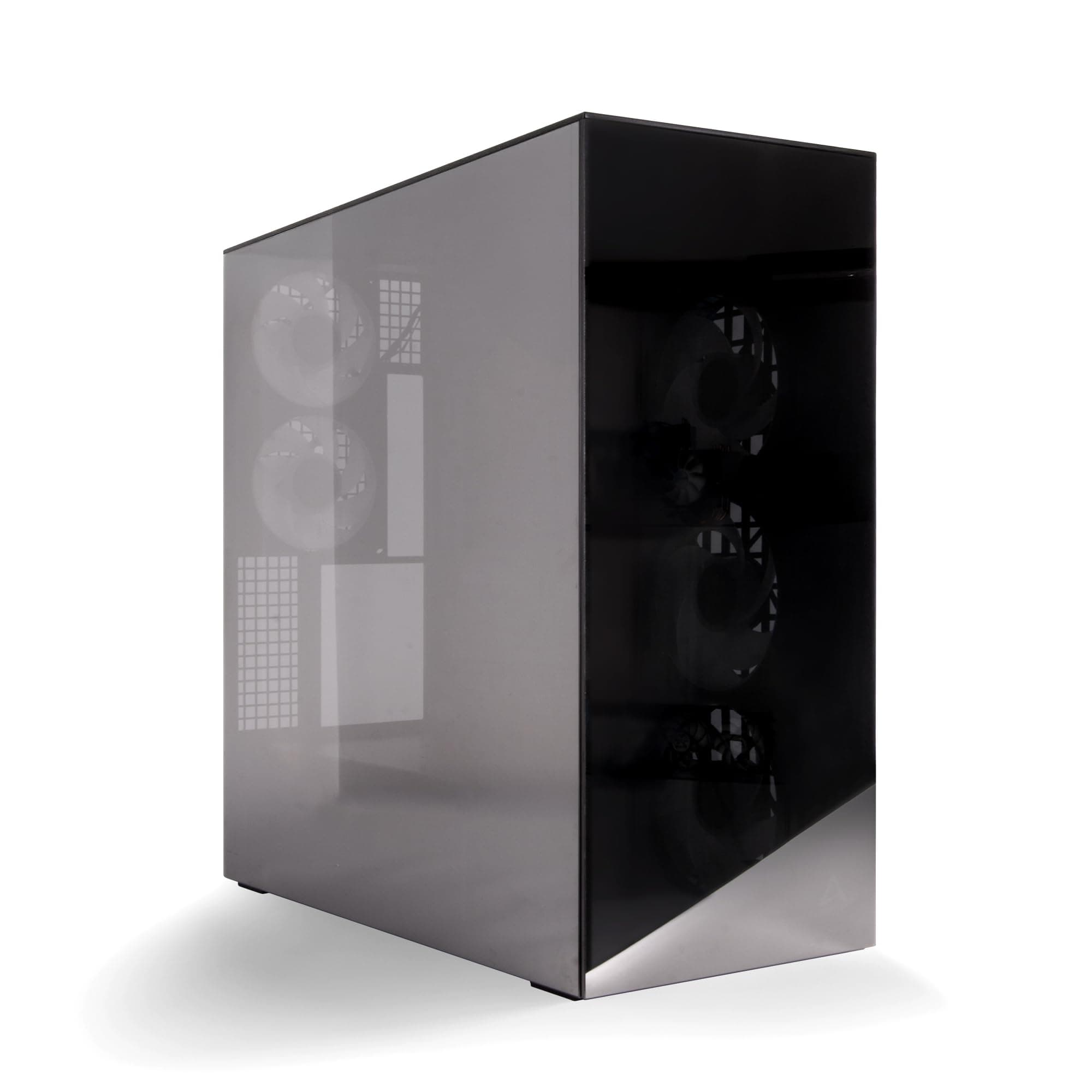 ARCTIC Xtender Black (Mirror Glass) - PC-Gehäuse, Verspiegeltes Glas, 2X 420 mm Radiator Support, Full Tower, Big Tower, E-ATX, 5X A-RGB Lüfter vormontiert - Schwarz Bild 5