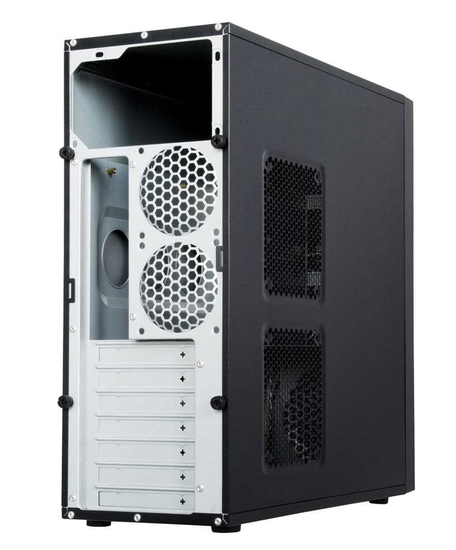 Chieftec CQ-01B-U3-OP Midi Tower Case schwarz Bild 5