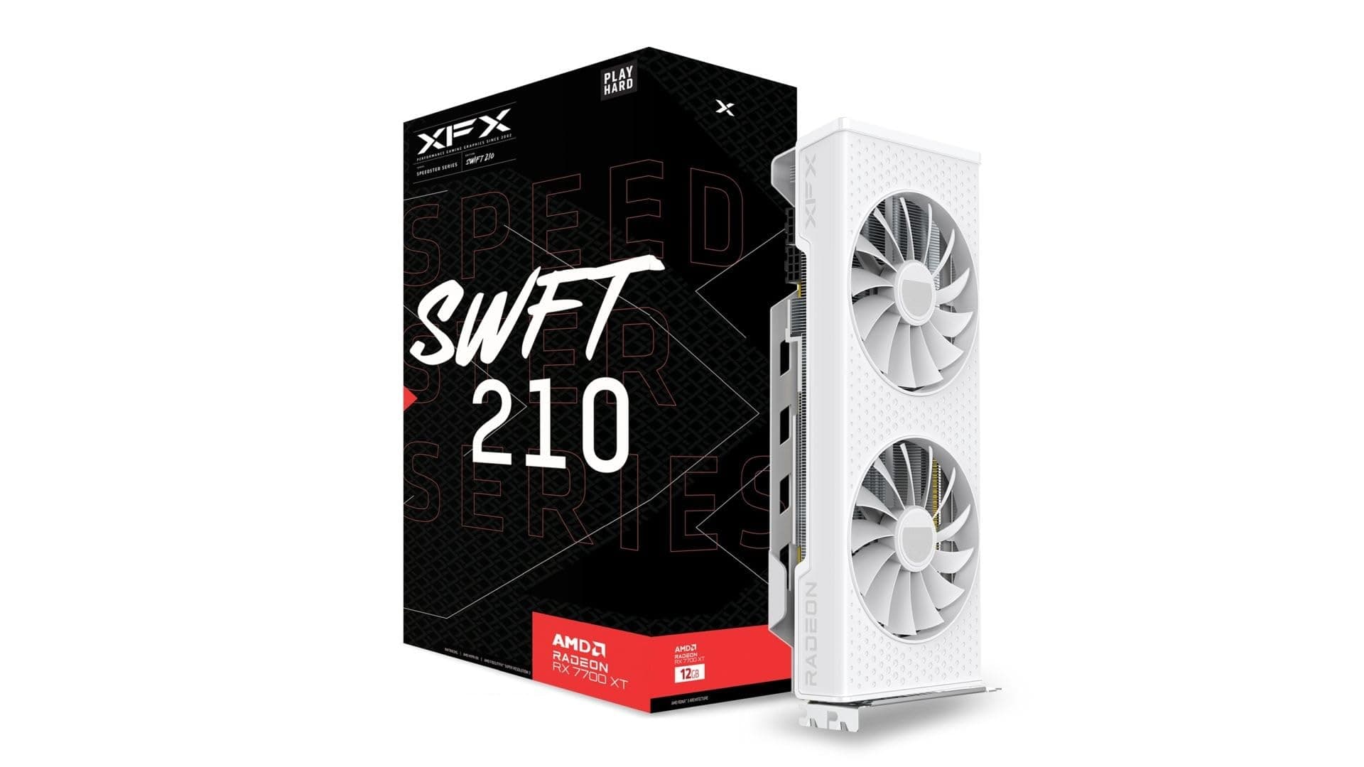 XFX Gaming Speedster SWFT210 Radeon RX 7700XT mit 12GB GDDR6 HDMI 3xDP, AMD RDNA™ 3 (RX-77TSWFTWP) Bild 2