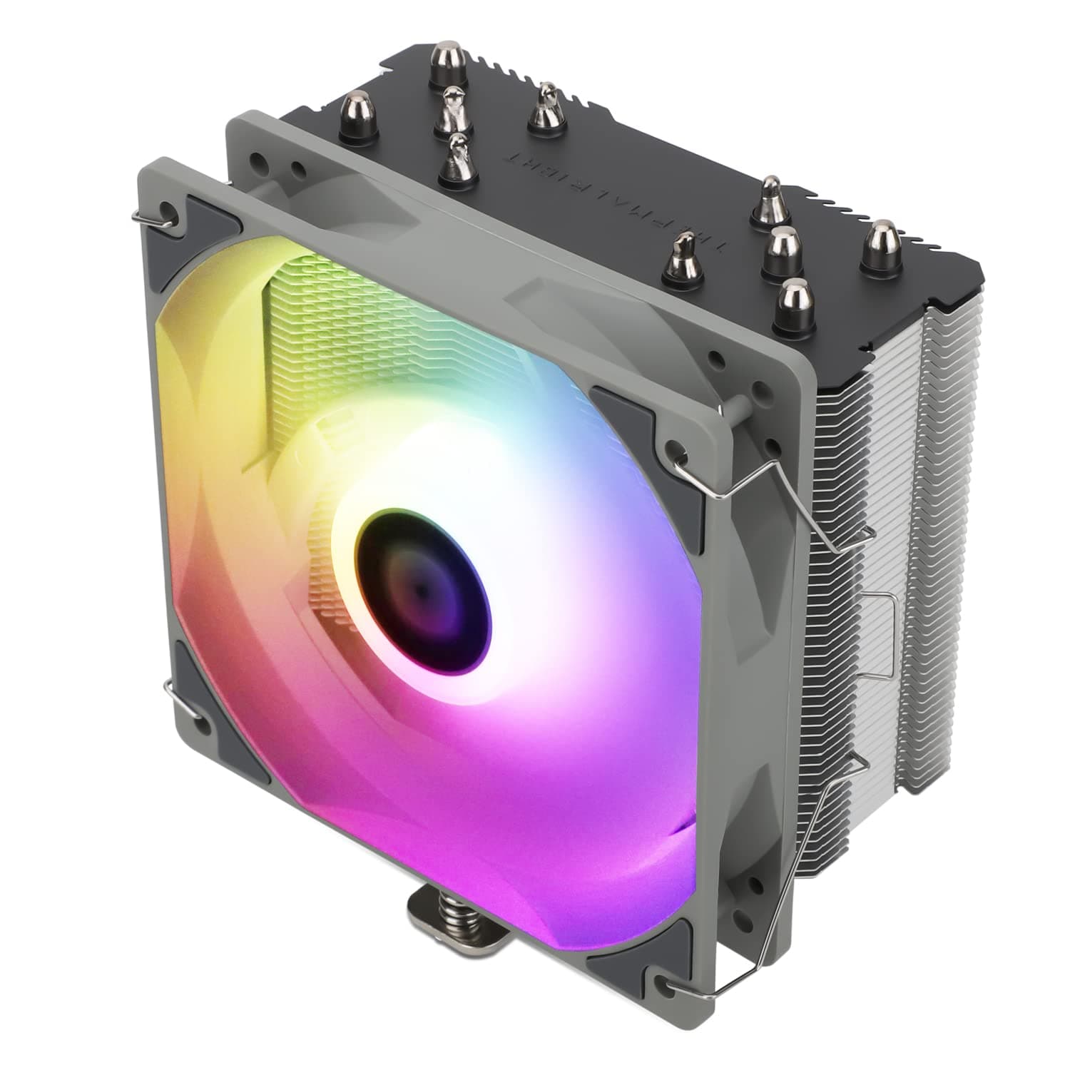 Thermalright TR Assassin King 120 SE ARGB CPU-Luftkühler, 5 Heatpipes, TL-C12C-S PWM Leiser Lüfter mit S-FDB-Lager, 148mm Höhe, für AMD AM4 AM5/Intel 115X/1200/1700/1851 AK120 SE ARGB Bild 3