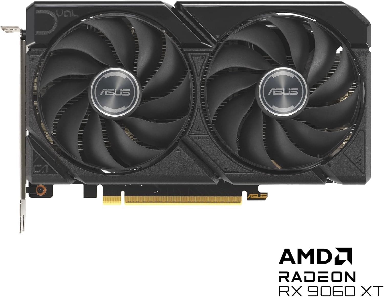 ASUS Dual Radeon RX9060XT 16G GDDR6 Gaming Grafikkarte (AMD Radeon RX9060XT, AMD RDNA 4 Architektur, 2,5-Slot Design, DUAL BIOS, PCIe 5.0, 1x HMDI 2.1b, 2X DisplayPort 2.1a, DUAL-RX9060XT-16G) Bild 4