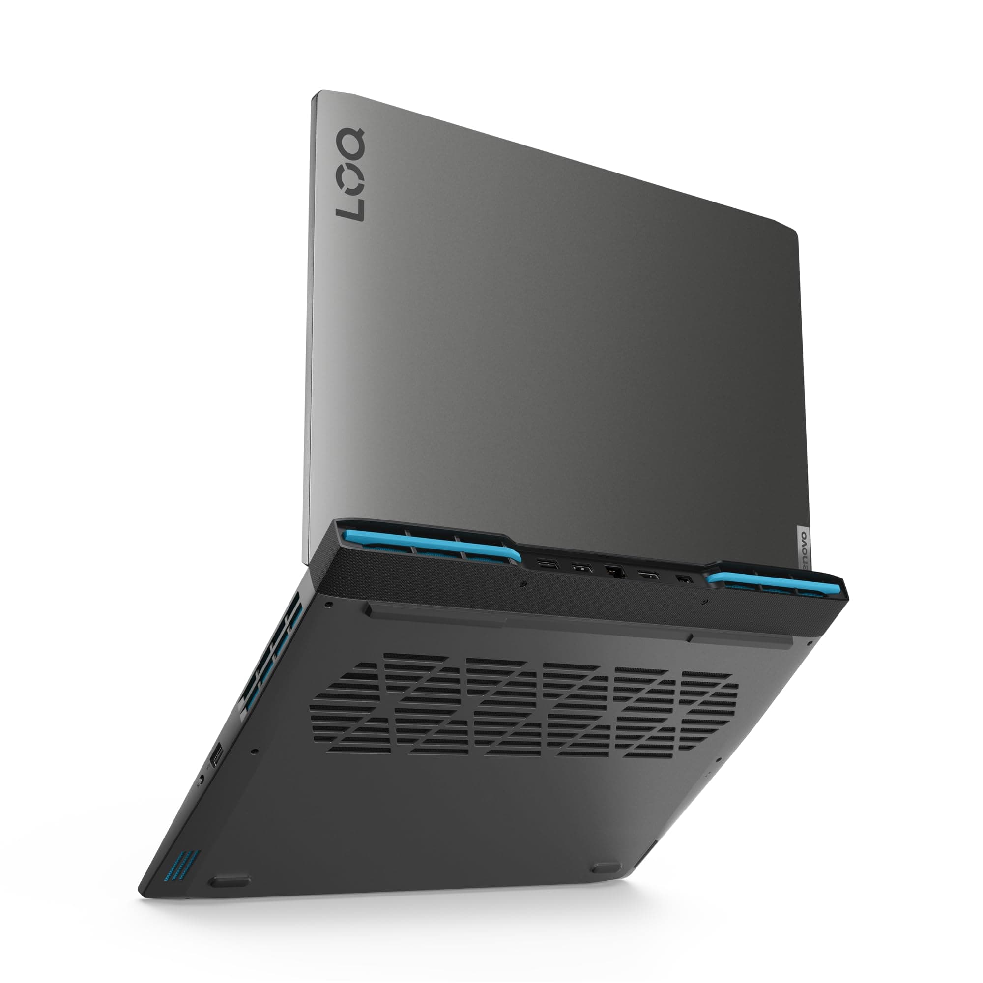 Lenovo LOQ Gaming Laptop | 16" WUXGA Display | 144Hz | AMD Ryzen 5 7640HS | 16GB RAM | 512GB SSD | NVIDIA GeForce RTX4060 TGP 115W | G-Sync | Win11 Home | QWERTZ | grau | 3 Monate Premium Care Bild 3