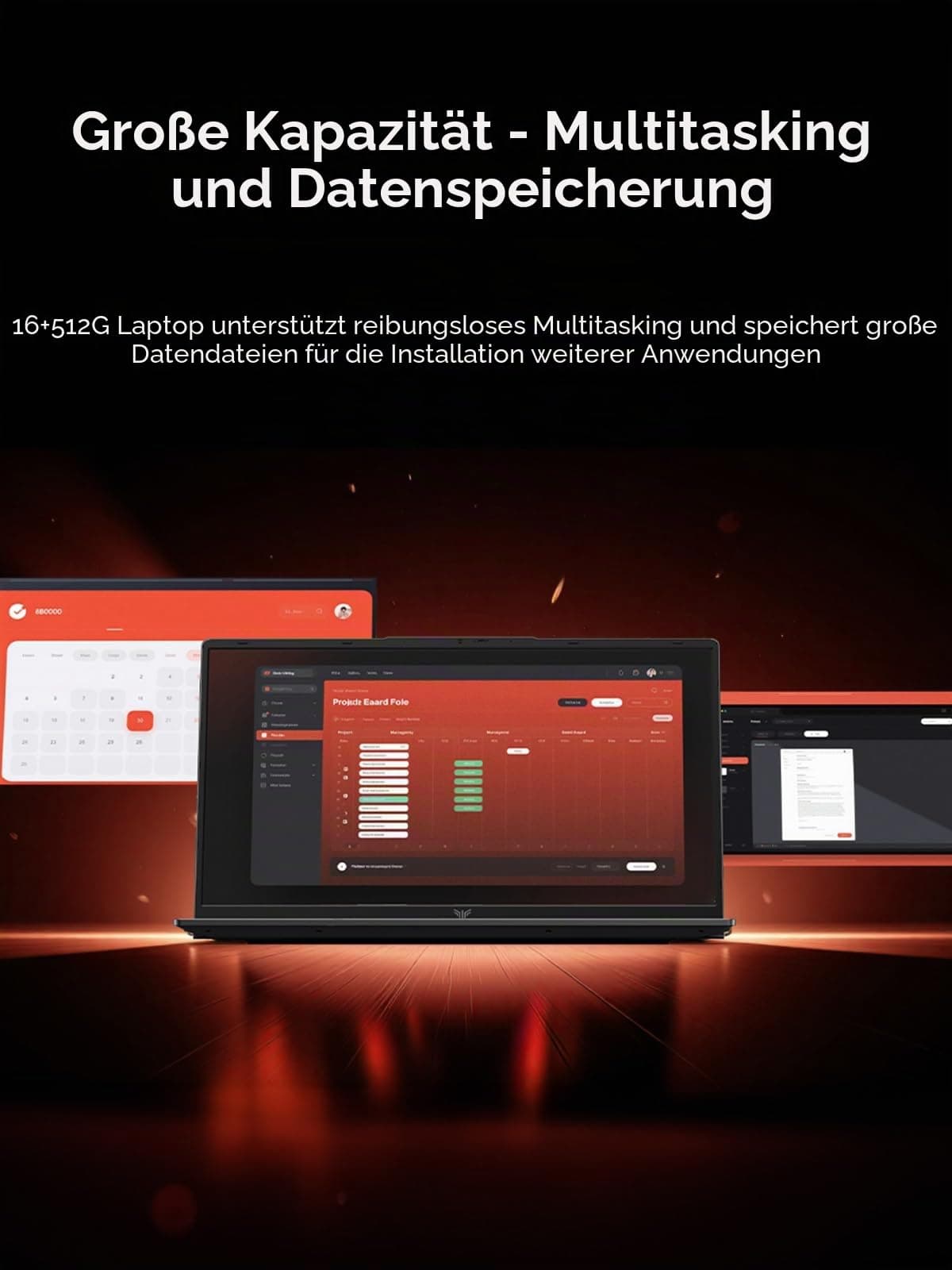ACEMAGIC Gaming Laptop Computer - 2025 Neueste 15.6 Zoll FHD Display Laptop mit Ryzen 7 5700U Prozessor bis zu 4.3GHz, 16GB Ram DDR4 512GB NVMe PCIe 3.0 SSD Gaming Notebook, Leichtgewicht 15.6 Zoll - Ryzen 7 5700U - 16 GB RAM + 512 GB SSD Bild 6