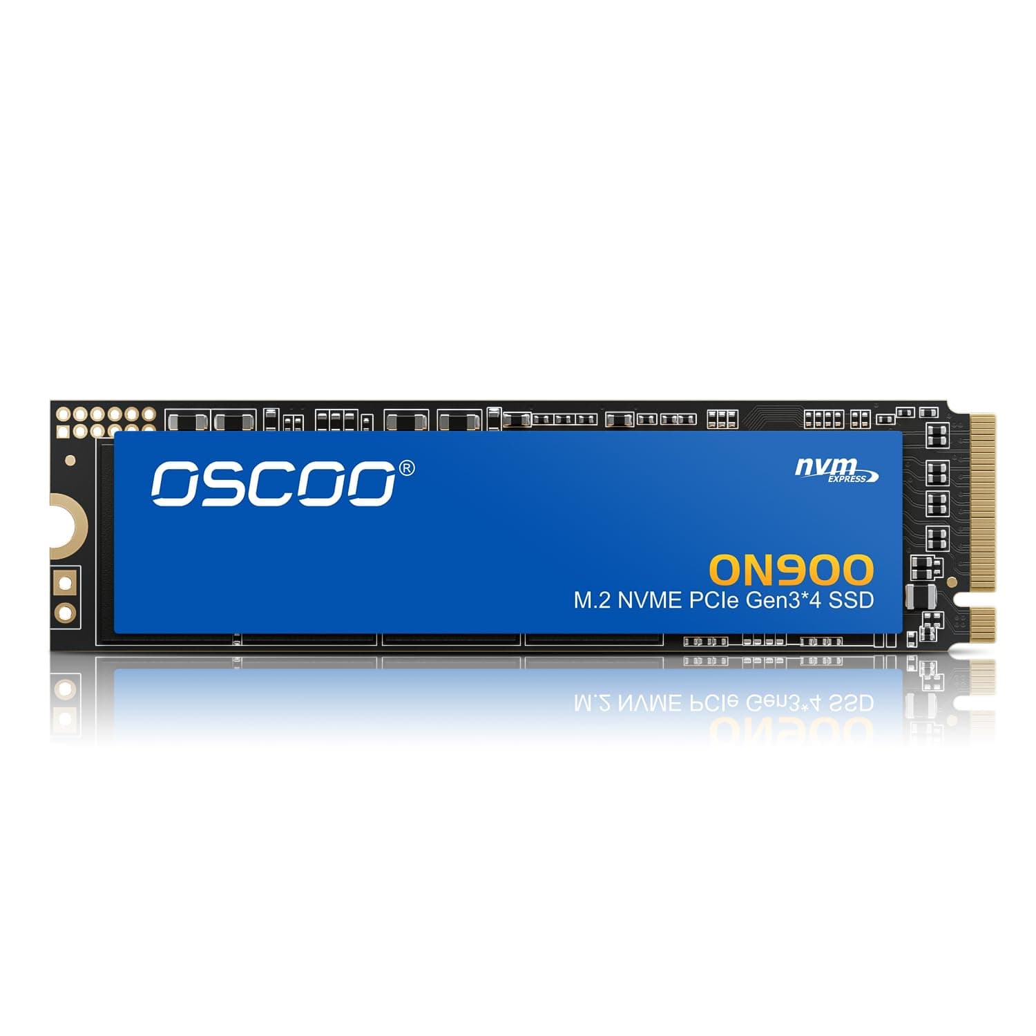 1TB NVMe M.2 SSD bis zu 3500 MB/s Lesegeschwindigkeit, 3000 MB/s Schreiben, PCIe 3.0x4 2280 SSD Interne Festplatte Gen3 NVMe 3D TLC NAND Auch PC, laptops Werden eingesetzt Bild 2
