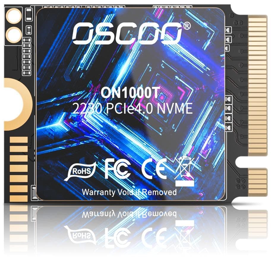 512GB NVMe M.2 2230 SSD Bis zu 5200MB/s Lesen & 4000MB/s Schreiben PCIe Gen4x4 Interne Festplatte 3D NAND Kompaktes Hochgesch windigkeits Speicher für Laptops, Mini-PCs