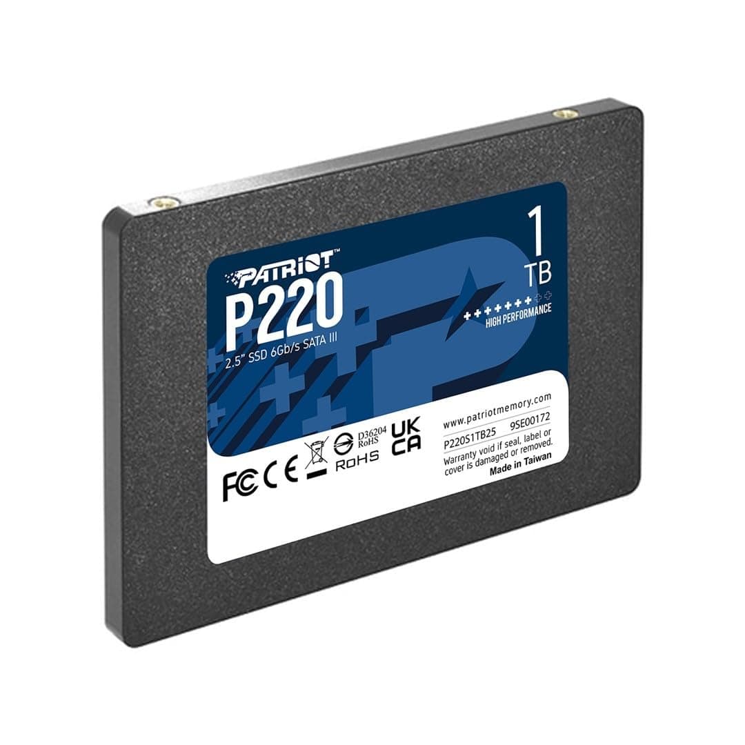 Patriot Memory P220 Internes Solid State Drive 1TB SSD SATA 3 2,5 Zoll Bild 7
