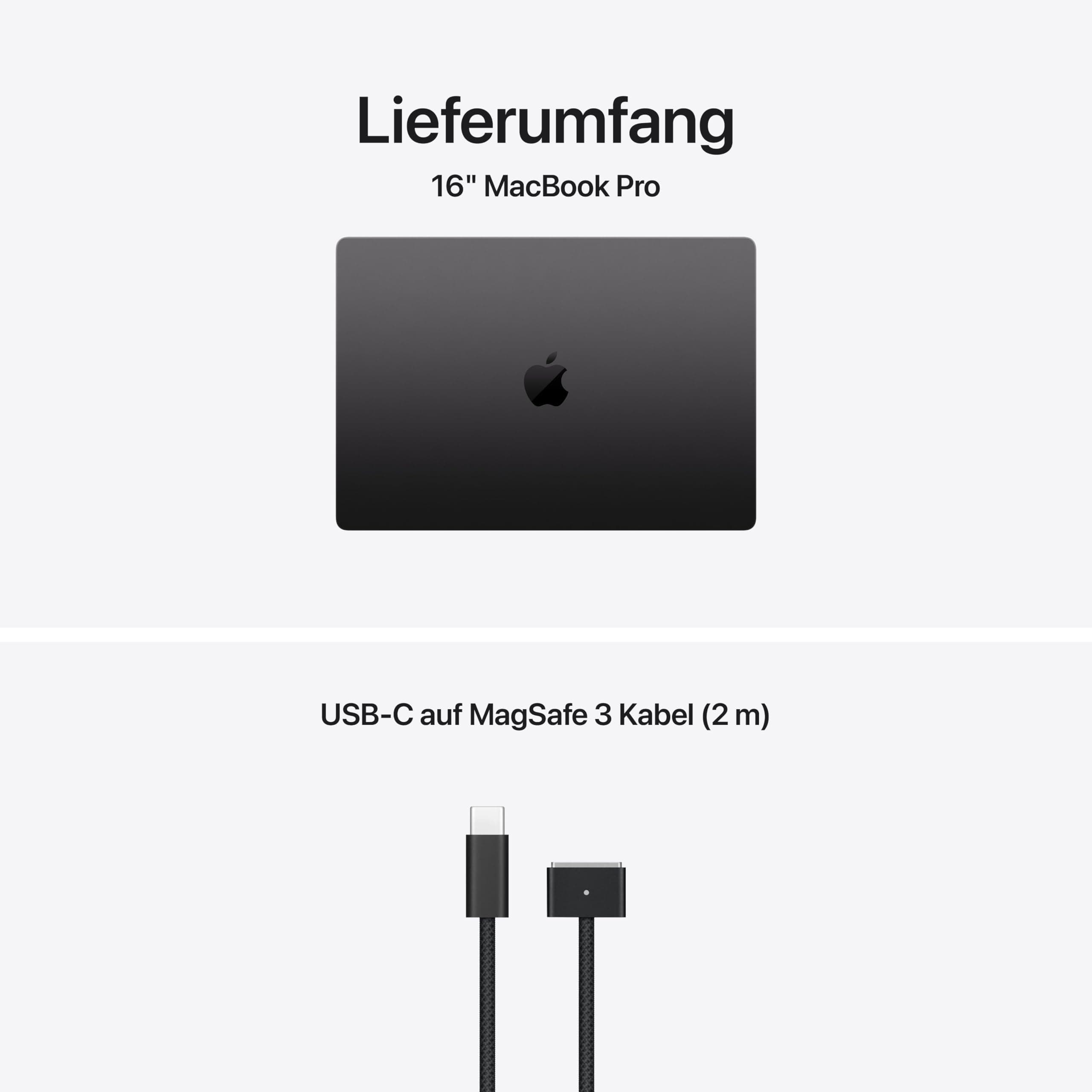 Apple MacBook Pro Laptop mit M5 Max Chip mit 18-Core CPU und 40-Core GPU: Entwickelt für KI, 16,2" Liquid Retina XDR Display, 48 GB gemeinsamer Arbeitsspeicher, 2 TB SSD, WLAN 7; Space Schwarz 48GB RAM 2TB Space Schwarz M5 Max chip Bild 6