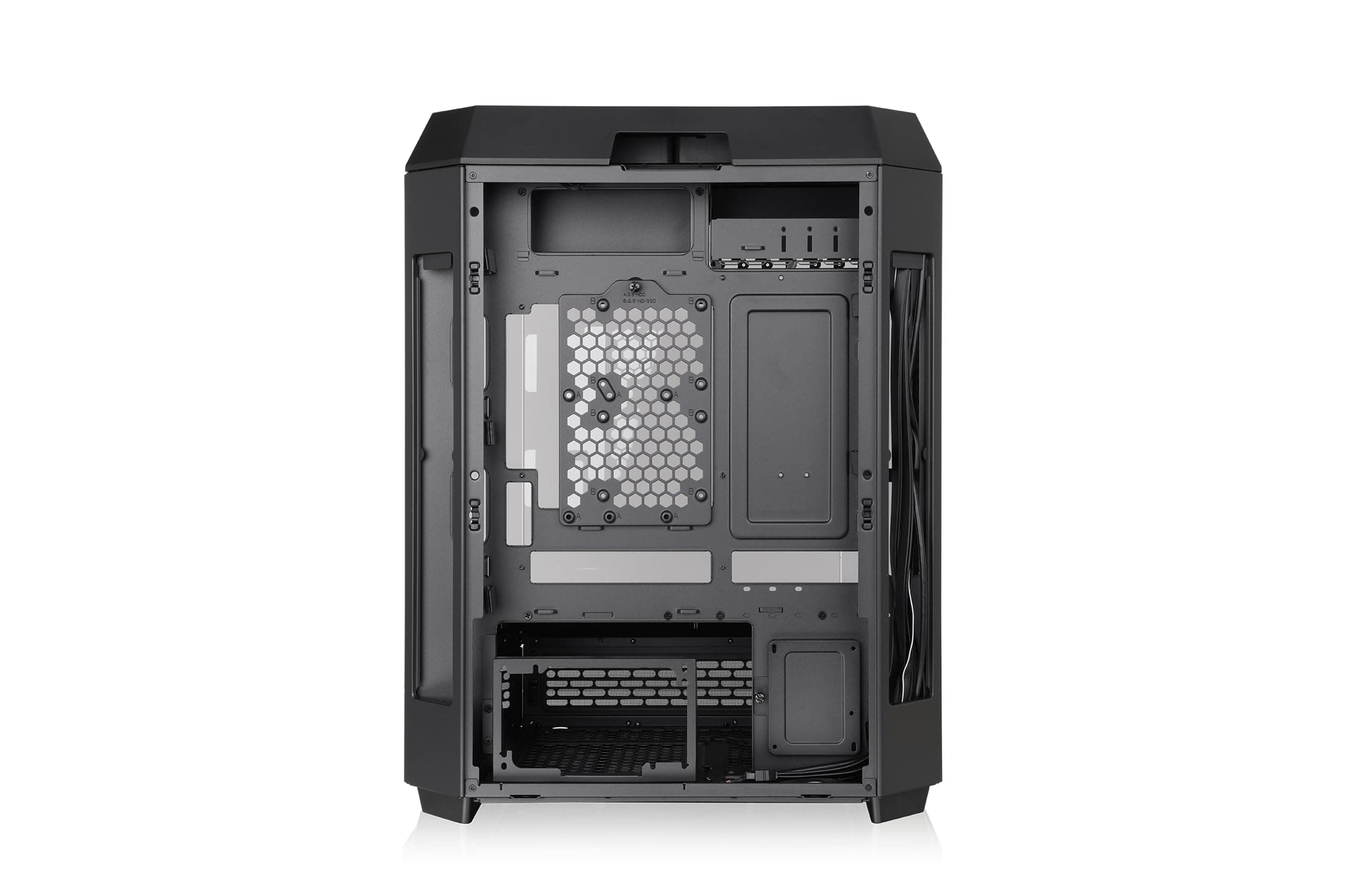Thermaltake The Tower 600 Mid Tower Chassis | Hidden Connector | Black Bild 5