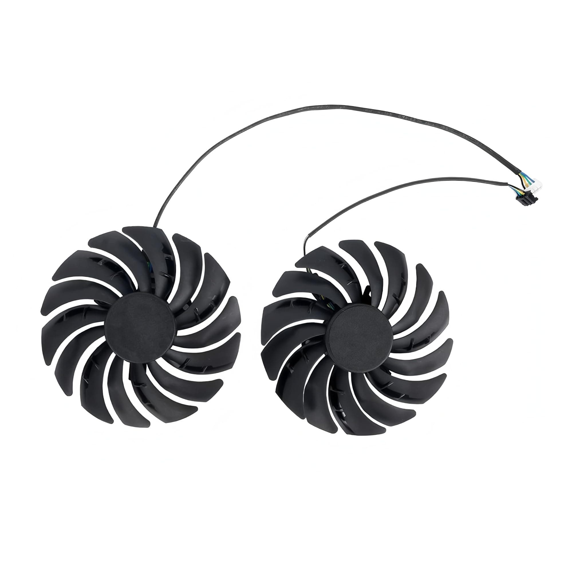 2Pcs /Lot Replacement Grafikkarten Kühler PLD10010S12HH Graphics Card Cooler Fan Kompatibel mit MSI VENTUS 2X RTX 3050 3060 3060 Ti 3070 Bild 3