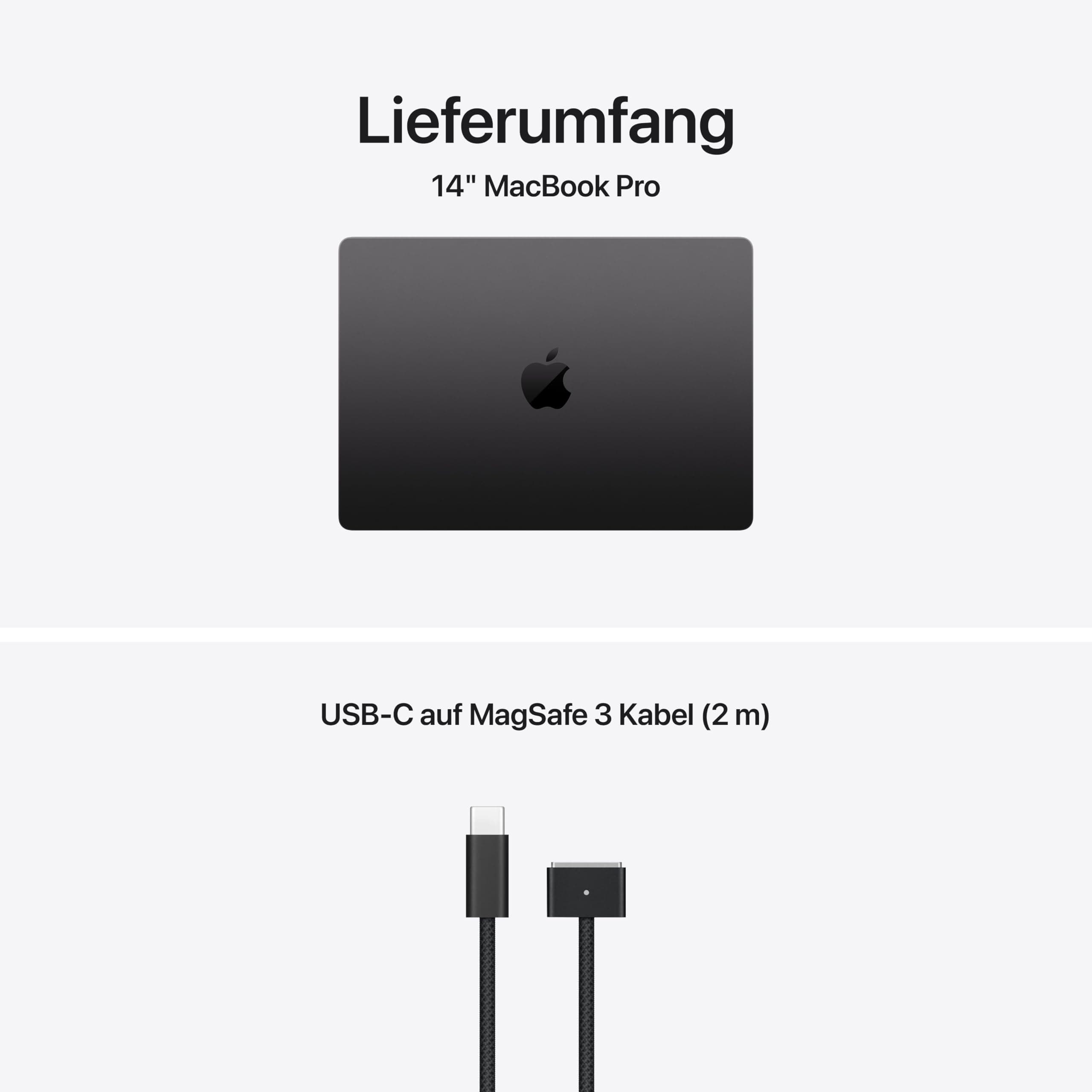Apple MacBook Pro Laptop mit M5 Max Chip mit 18-Core CPU und 32-Core GPU: Entwickelt für KI, 14,2" Liquid Retina XDR Display, 36 GB gemeinsamer Arbeitsspeicher, 2 TB SSD, WLAN 7; Space Schwarz 18 core CPU und 32 core GPU 2TB Space Schwarz M5 Max chip Bild 6