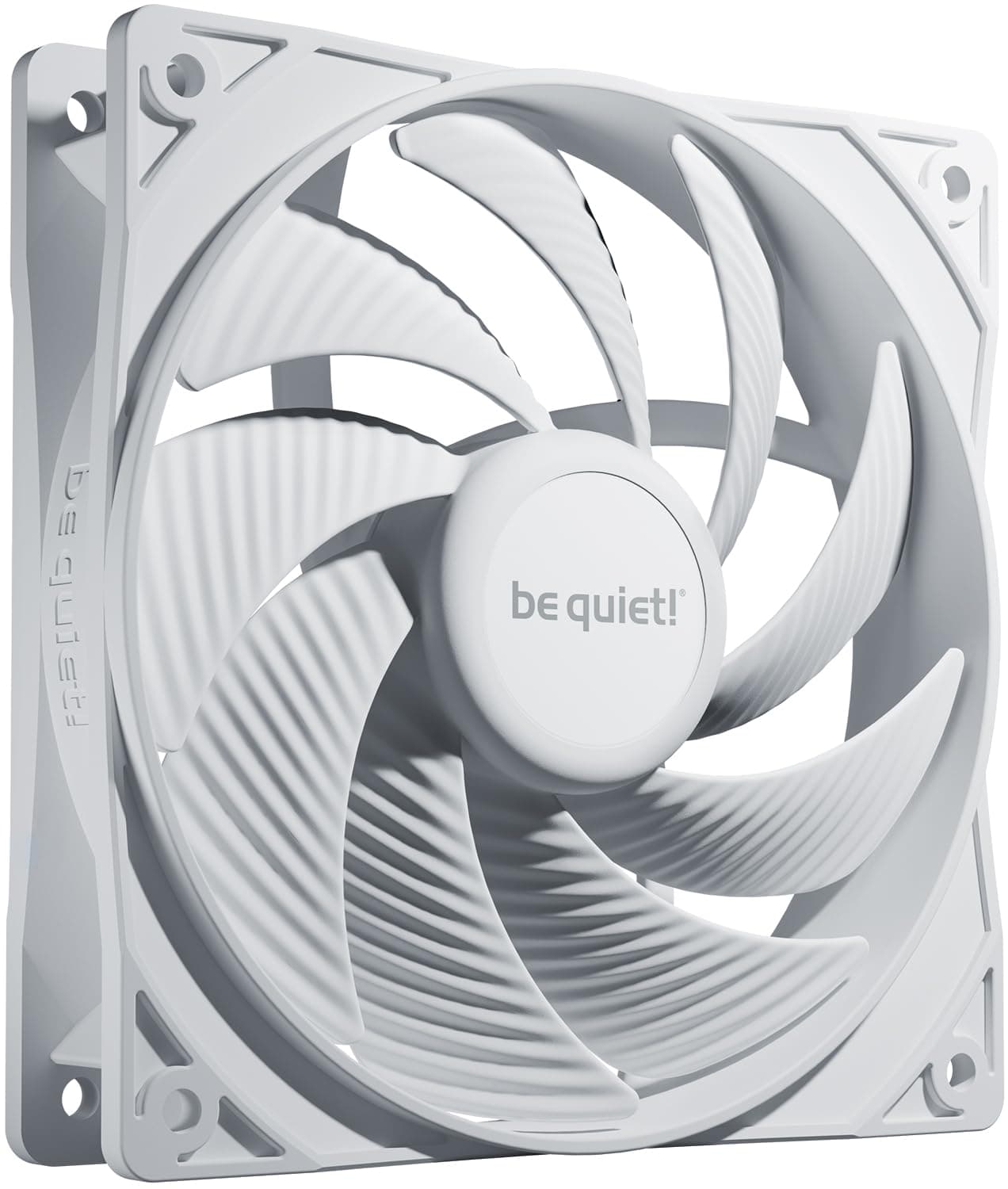 be quiet! Pure Wings 3 120mm PWM high-speed White Lüfter, innovativer Motor mit Close-Loop-Technologie, niedrige Mindestdrehzahl, optimierter Lüfterrahmen, außergewöhnlicher Luftdruck, BL111 Bild 2