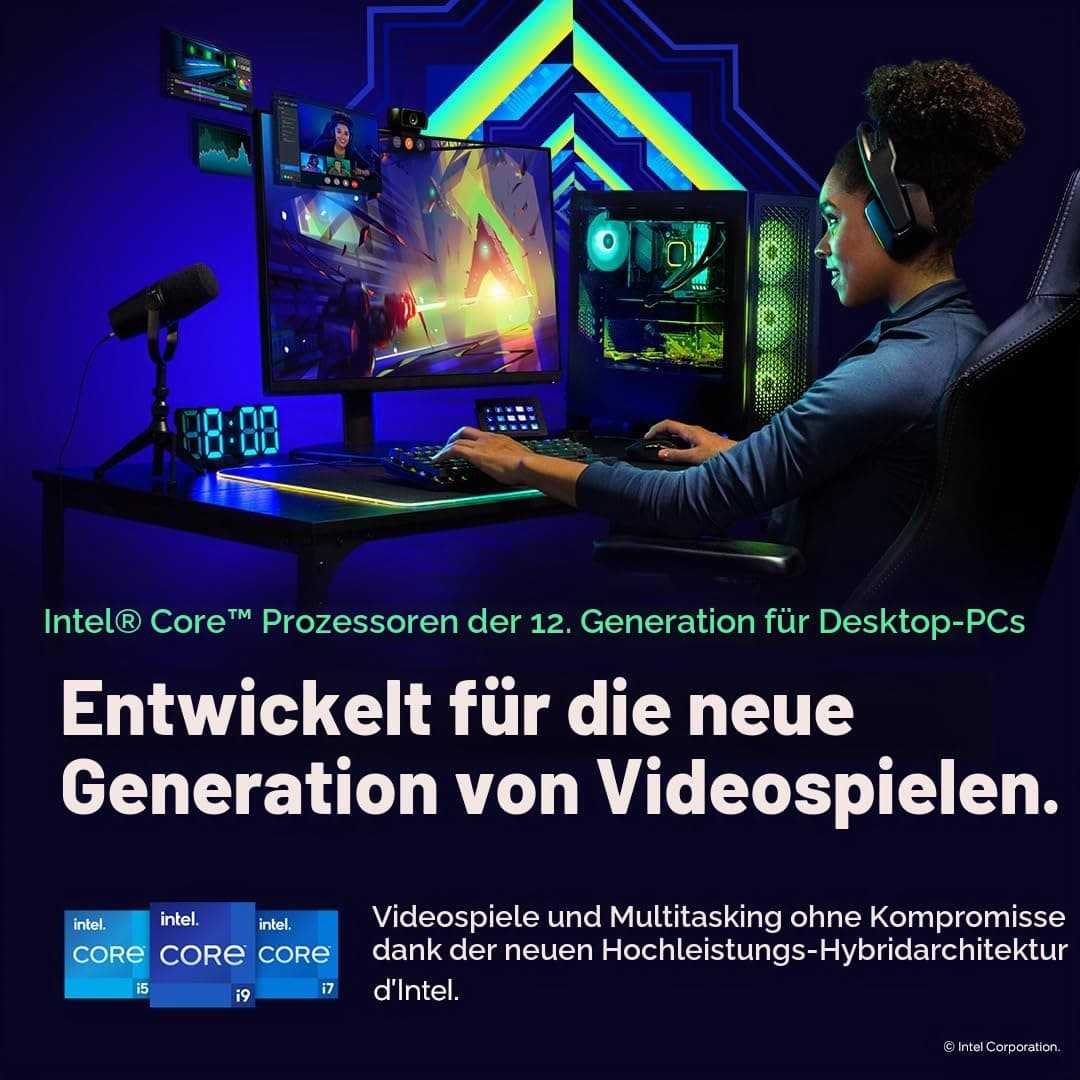 Intel Core i7-12700F 12. Generation Desktop Prozessor (Basistakt: 2.1GHz, 12 Kerne, LGA1700, RAM DDR4 und DDR5 bis zu 128GB) BX8071512700F Bild 7