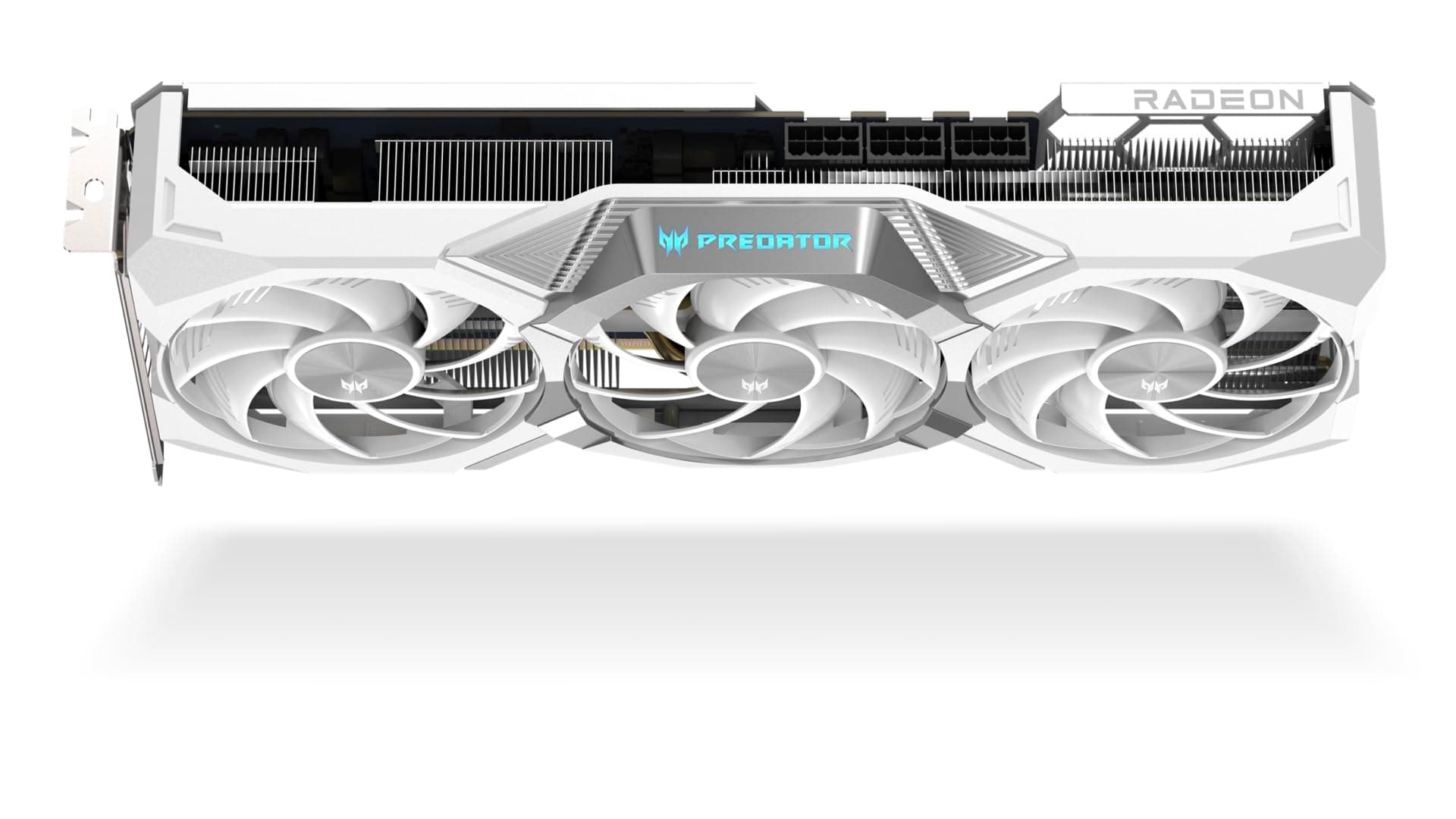 Acer Predator BiFrost Radeon RX 9070 XT OC - AMD Grafikkarte (16 GDDR6, 256 Bit, PCIe 5.0 x16, 1x HDMI 2.1a 3X DP 2.1) 3X FrostBlade 4.0, 3x8 pin, Slot Space: 2.6 Bild 5