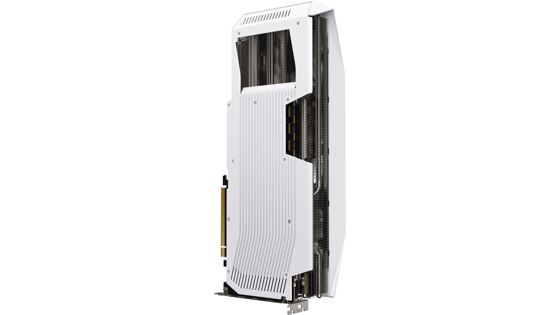 XFX Mercury AMD Radeon RX 9070XT OC White Gaming Edition mit RGB 16GB GDDR6 HDMI 3xDP, AMD RDNA™ 4 (RX-97TRGBBW9) Bild 5