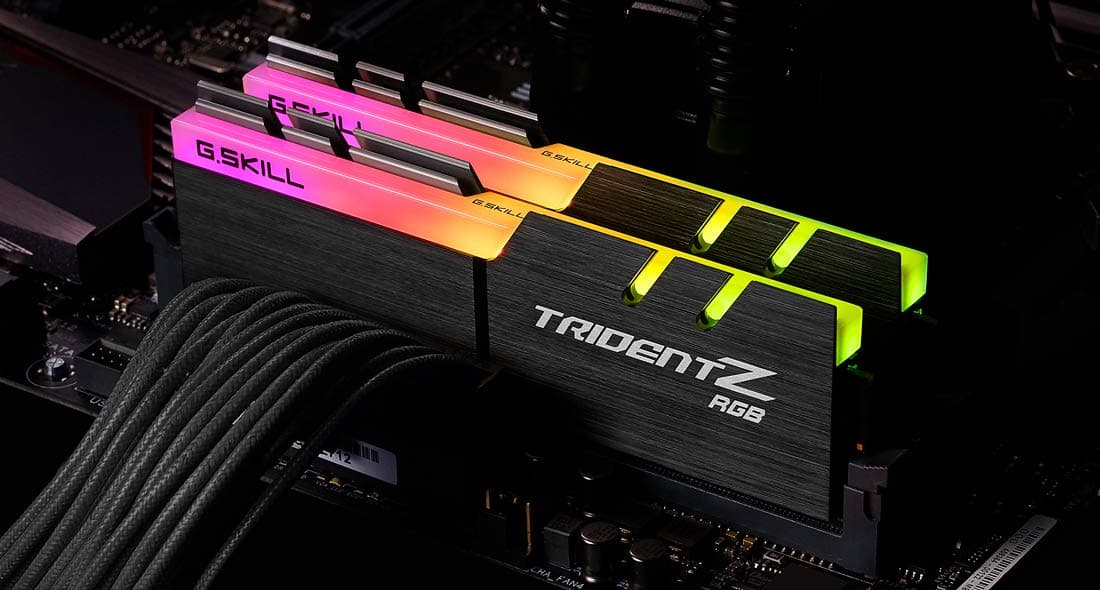 G.SKILL Trident Z RGB F4-3600C18D-16GTZR Memory Module 16 GB 2 x 8 GB DDR4 3600 MHz schwarz Bild 7