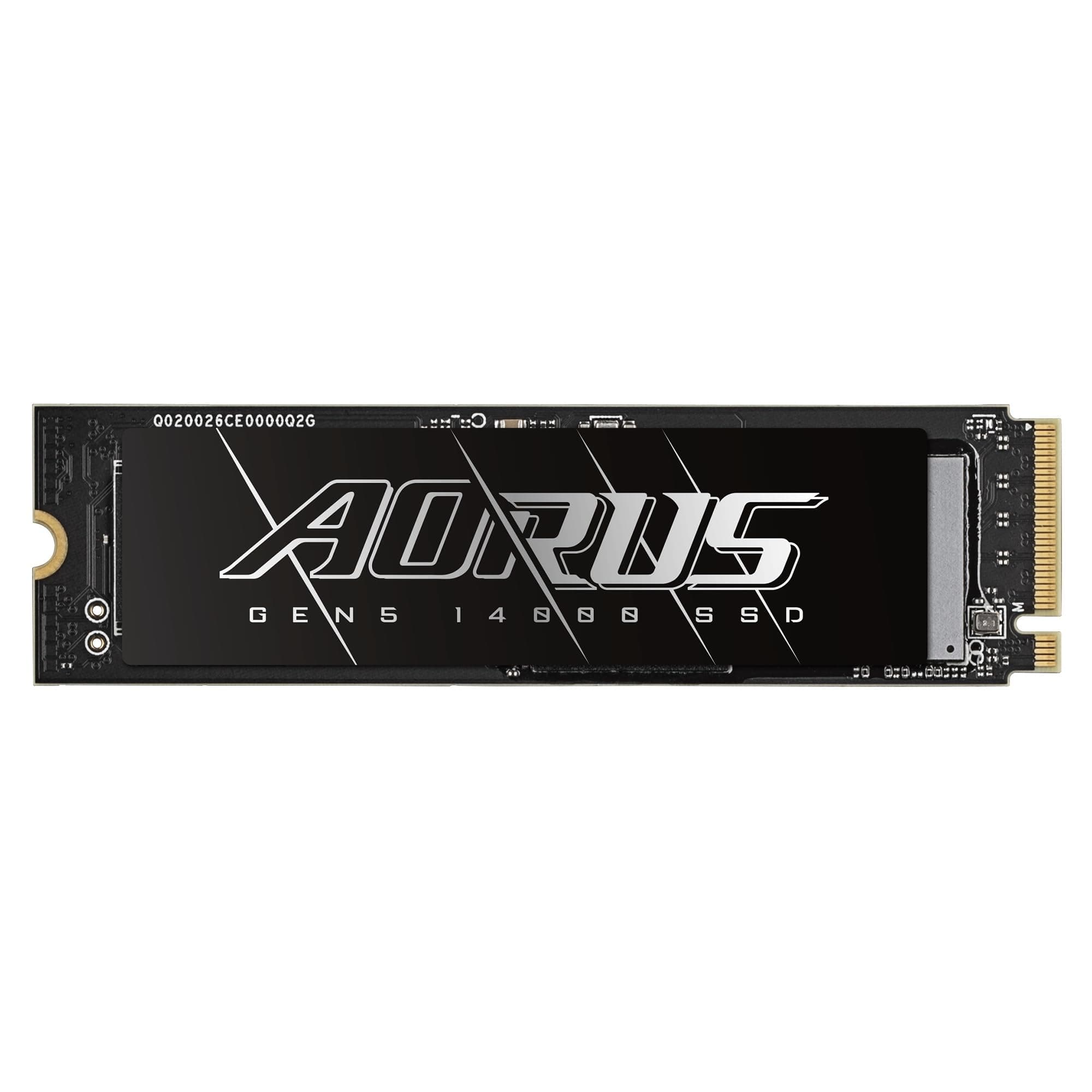 Gigabyte SSD GBT AORUS Gen5 14.000 M.2 2 TB PCIe Gen5x4 2280 14.500/12.700 NVME Bild 3