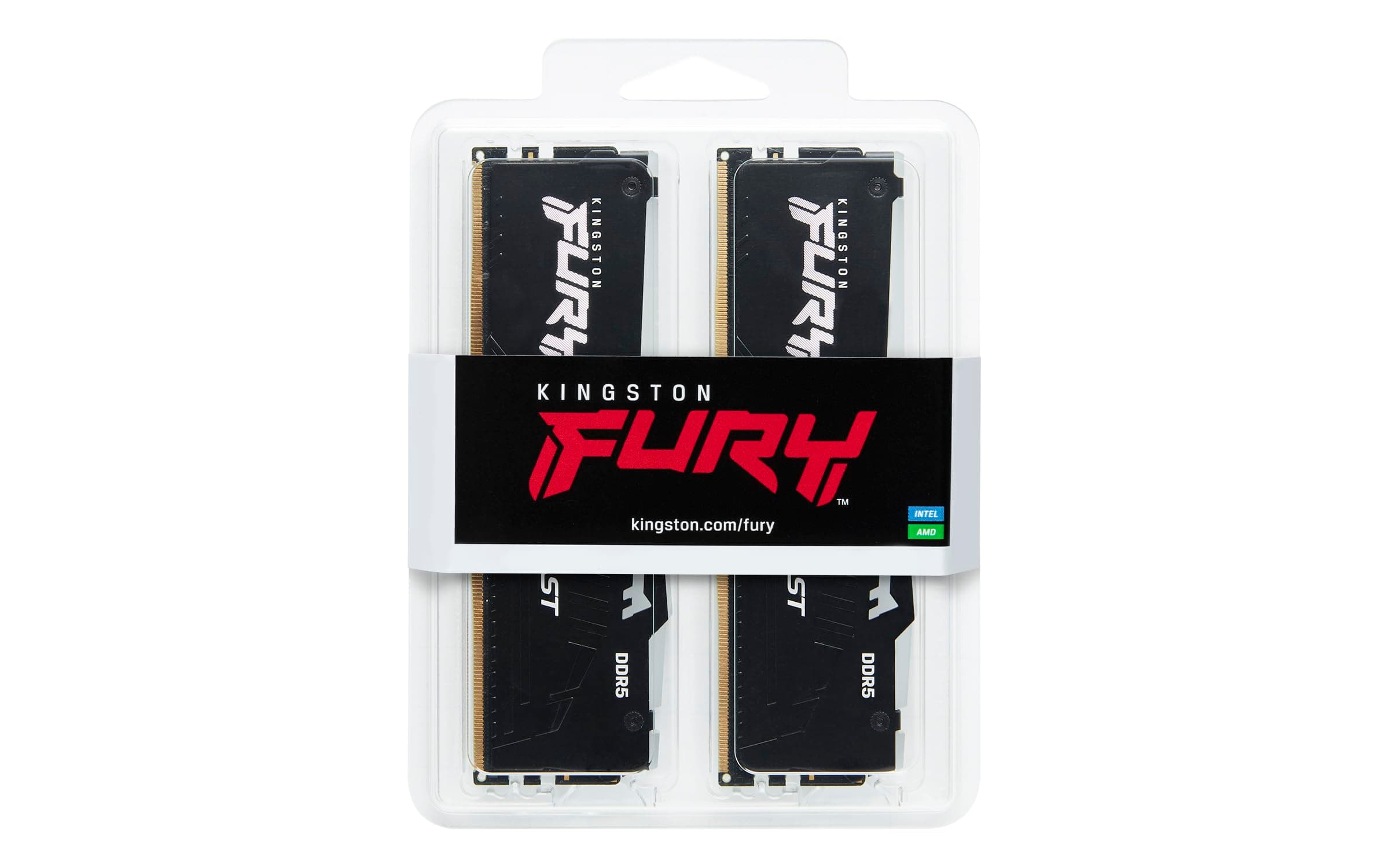 Kingston FURY Beast Schwarz DDR5 32GB 5600MT/s CL36 DIMM Desktop Gaming Speicher Einzelnes Modul AMD EXPO und Intel XMP - KF556C36BBE-32 Bild 3