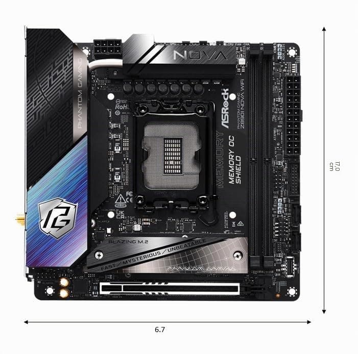 ASRock Z890I NOVA W I 90-MXBPN0-A0UAYZ Bild 3