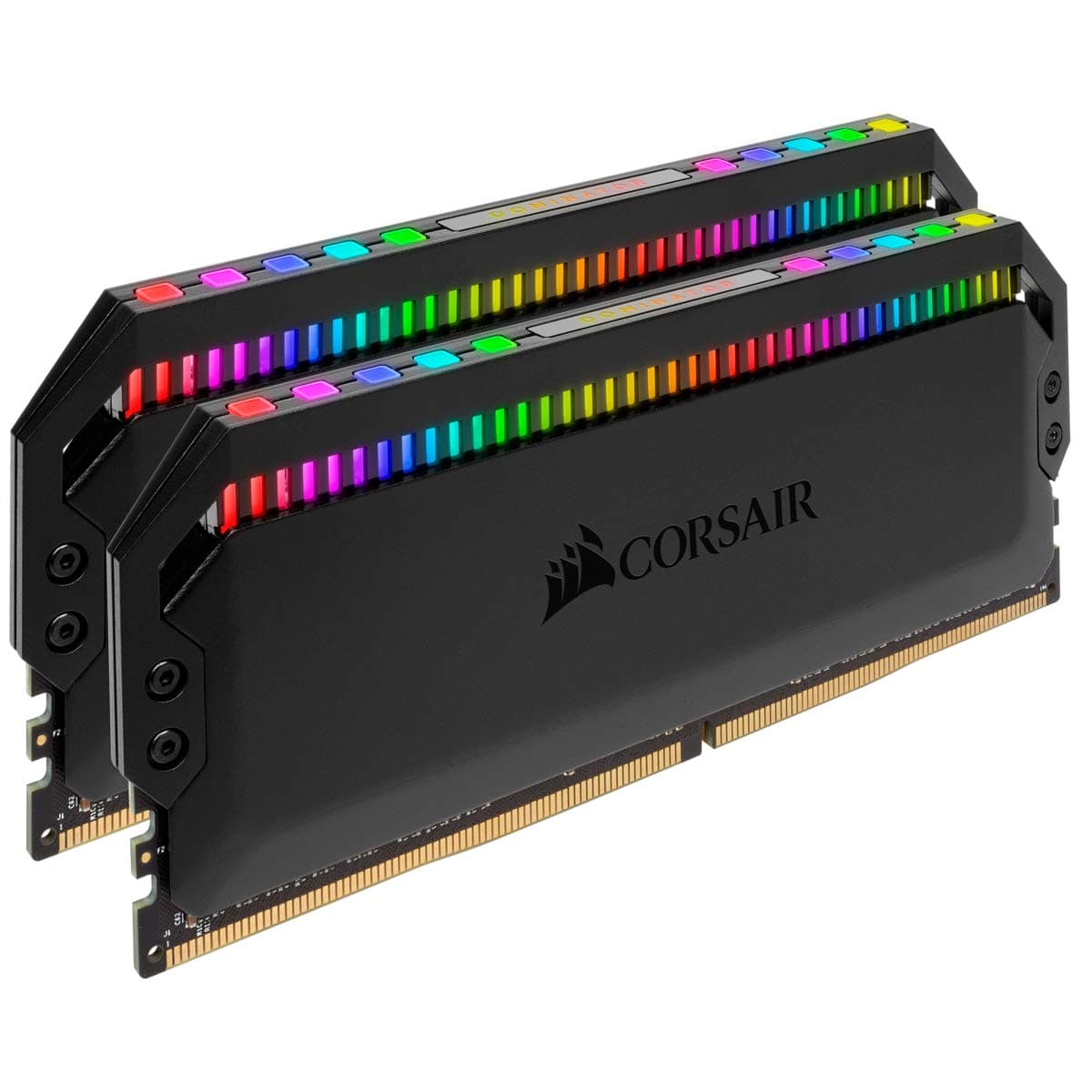 Corsair Dominator Platinum RGB 16 GB (2 x 8 GB) DDR4 3200 (PC4-25600) C16 Arbeitsspeicher – Schwarz 2 x 8 GB Schwarz Bild 5