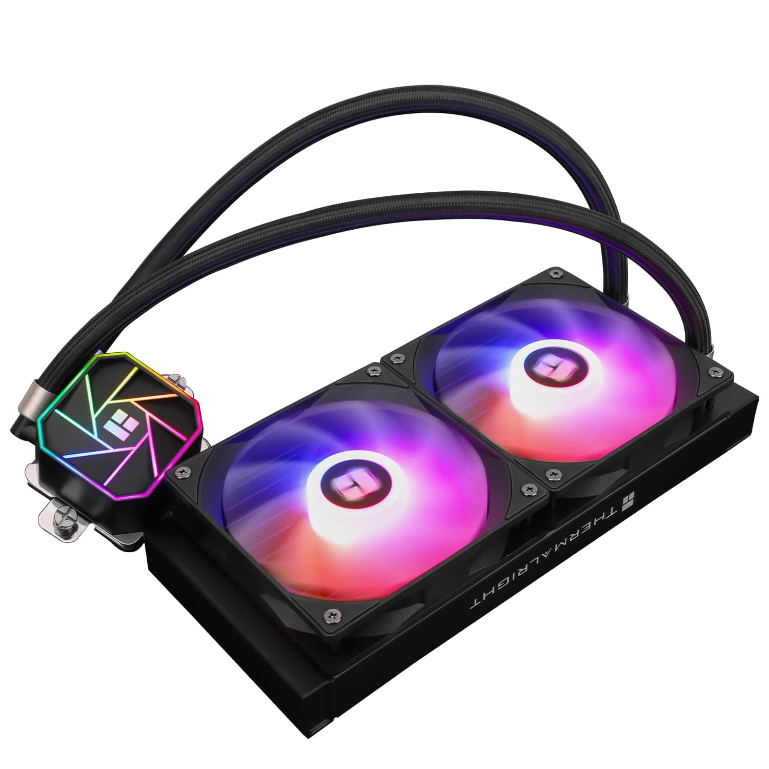 Thermalright TR AQUA ELITE 240 V3 CPU-Flüssigkeitskühler,240mm AIO-Doppel-PWM-ARGB-Lüfter,effiziente PWM-gesteuerte Pumpe,für AMD/AM5/AM4,Intel LGA1700/1851 Bild 5