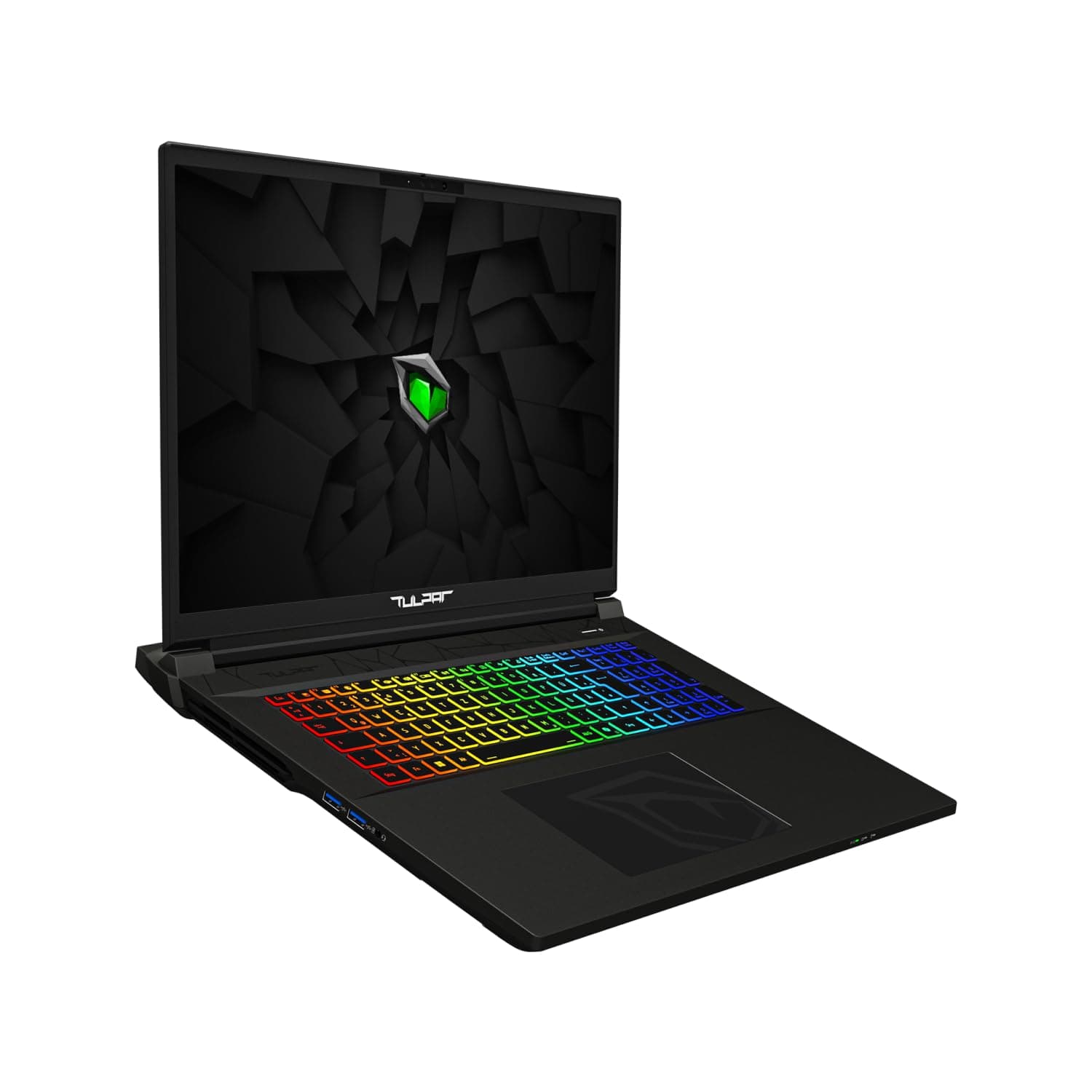 TULPAR S8 V1.2.2 Gaming Laptop | 18'' QHD+ 2560x1600 240HZ IPS LED-Display | Core Ultra U9 | 64 GB RAM | 2 TB SSD | RTX 5090 | Windows 11 Gaming Notebook Schwarz 18 Zoll 2 TB 64 GB Bild 7