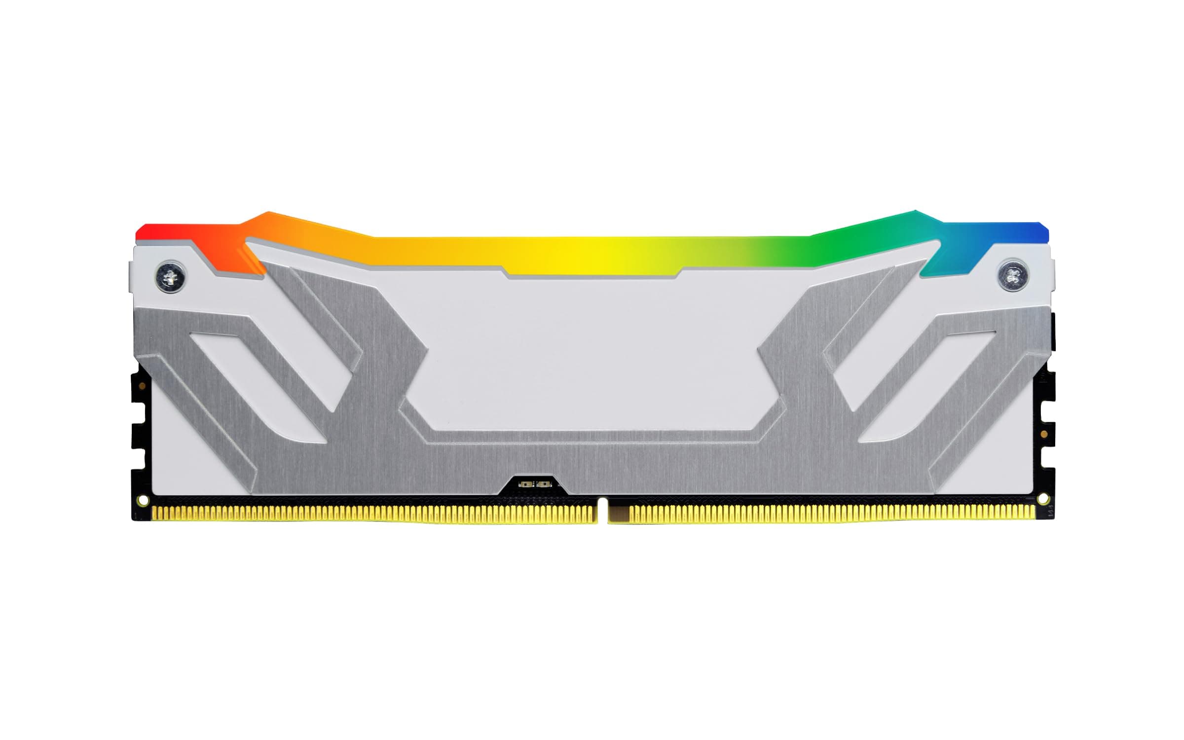 Kingston FURY Renegade Weiß RGB XMP 24GB 8400MT/s DDR5 CL40 CUDIMM Desktop Gaming Speicher - KF584CU40RWA-24 Bild 6