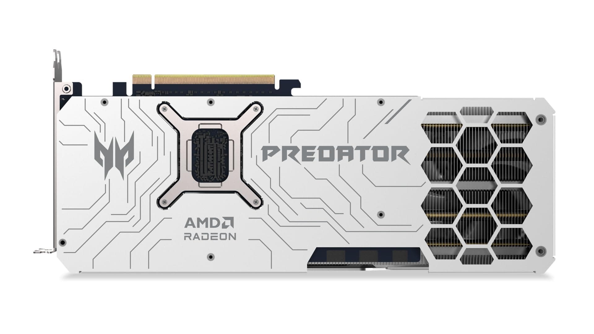 Acer Predator BiFrost Radeon RX 9070 OC - AMD Grafikkarte (16 GDDR6, 256 Bit, PCIe 5.0 x16, 1x HDMI 2.1a 3X DP 2.1) 3X FrostBlade 4.0, 2x8 pin, Slot Space: 2.6 Bild 7