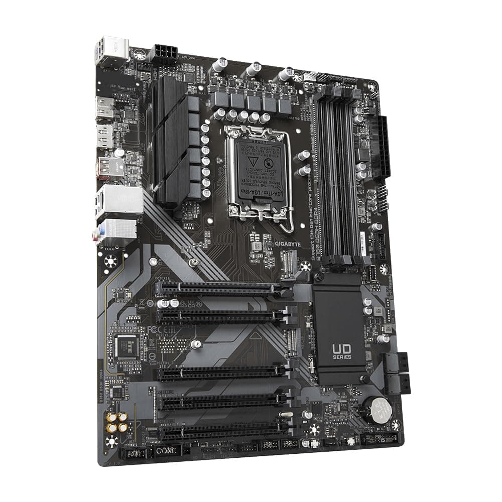 GIGABYTE B760 DS3H DDR4 Motherboard - Unterstützt Intel Core 14. Generation CPUs, 18+2+1 Phasen Digital VRM, bis zu 5333MHz DDR4 (OC), 2xPCIe 4.0 M.2, GbE LAN, USB 3.2 Gen 2 Bild 7