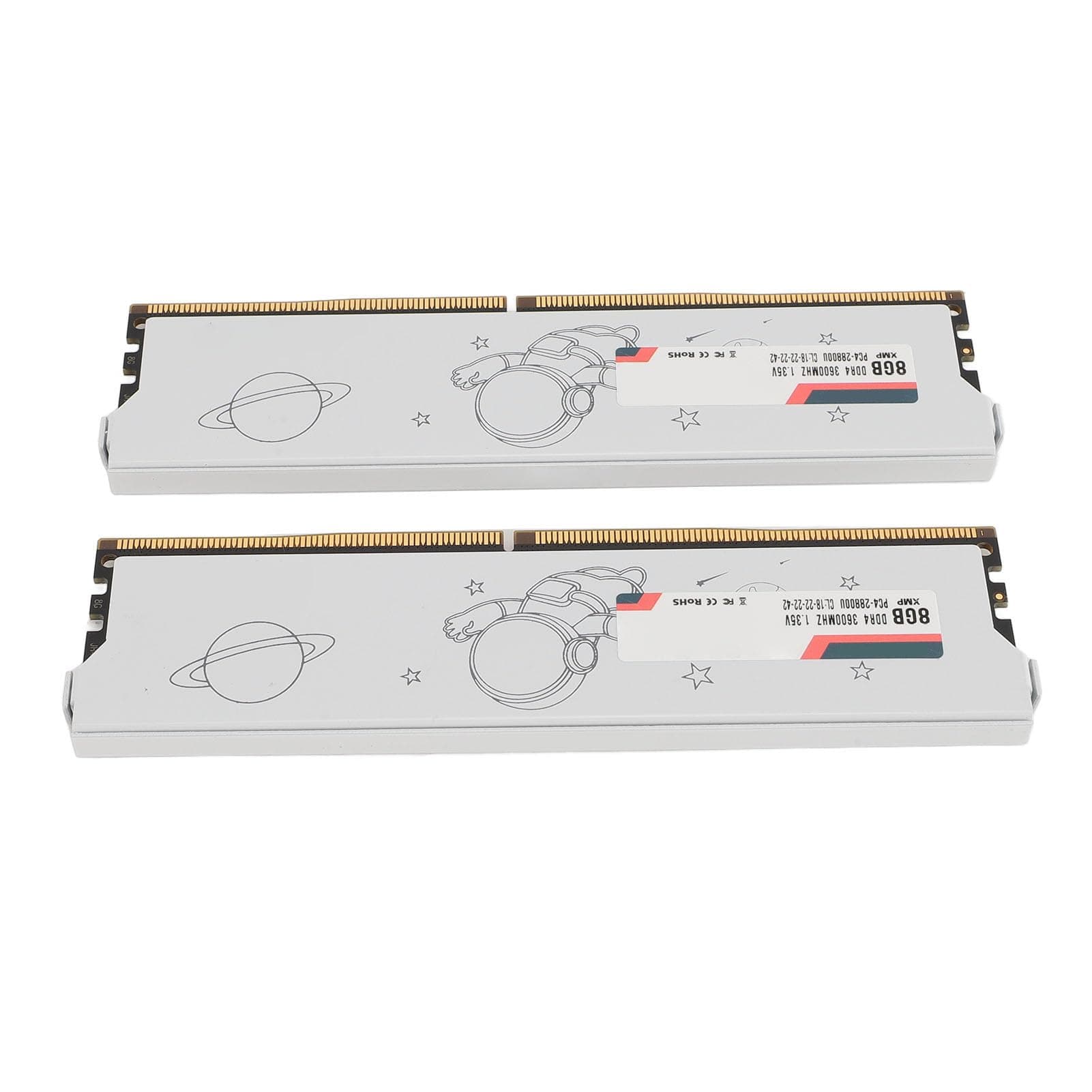 Hochdichte DDR4 RAM Stabile Leistung CL18-22-22-42 28800 25600 Speichermodul für Computerbegeisterte (DDR4 3600MHz 16 GB (2x8 GB)) DDR4 3600MHz 16 GB (2x8 GB) DDR4 3600MHz 16 GB (2x8 GB) Bild 5