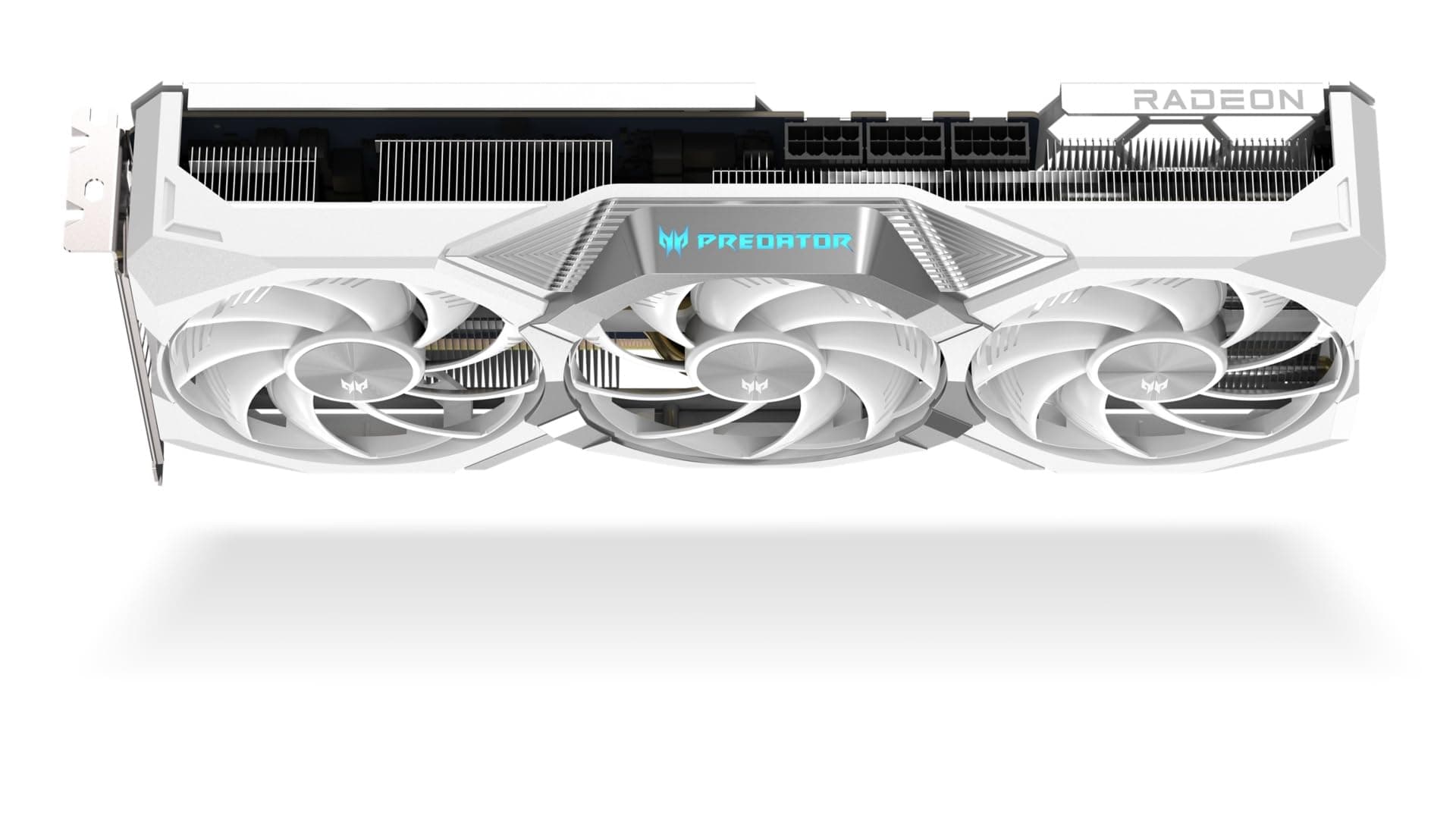 Acer Predator BiFrost Radeon RX 9070 OC - AMD Grafikkarte (16 GDDR6, 256 Bit, PCIe 5.0 x16, 1x HDMI 2.1a 3X DP 2.1) 3X FrostBlade 4.0, 2x8 pin, Slot Space: 2.6 Bild 5