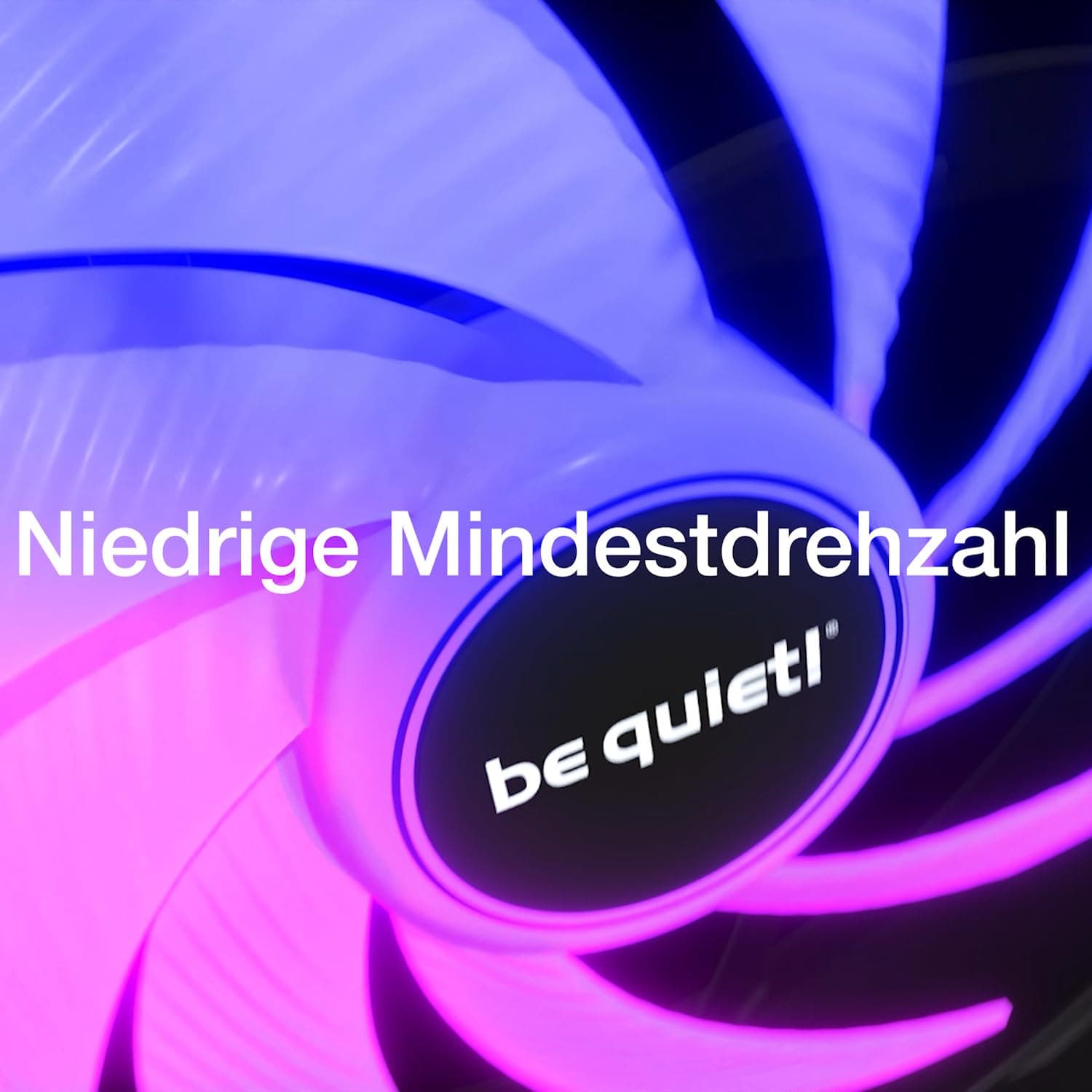 be quiet! Light Wings LX 140mm PWM White Lüfter, Enthält 3 Lüfter, Beleuchteter Hub und mattierte Lüfterblätter, vielzählige Farben und Effekte, ARGB-Kabel mit Möglichkeit zur Reihenschaltung Bild 5